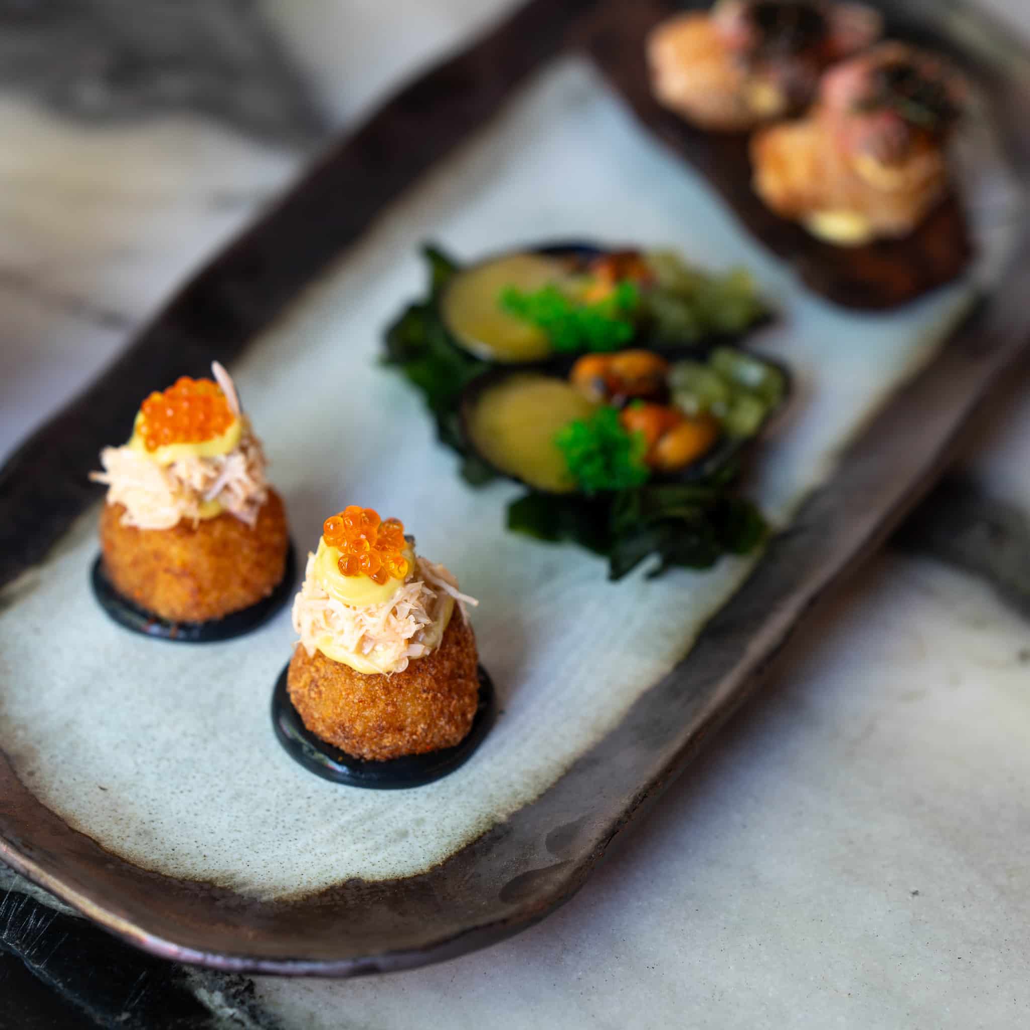 Kaki Serving & Sushi Plate, 36 x 16cm - Image 4