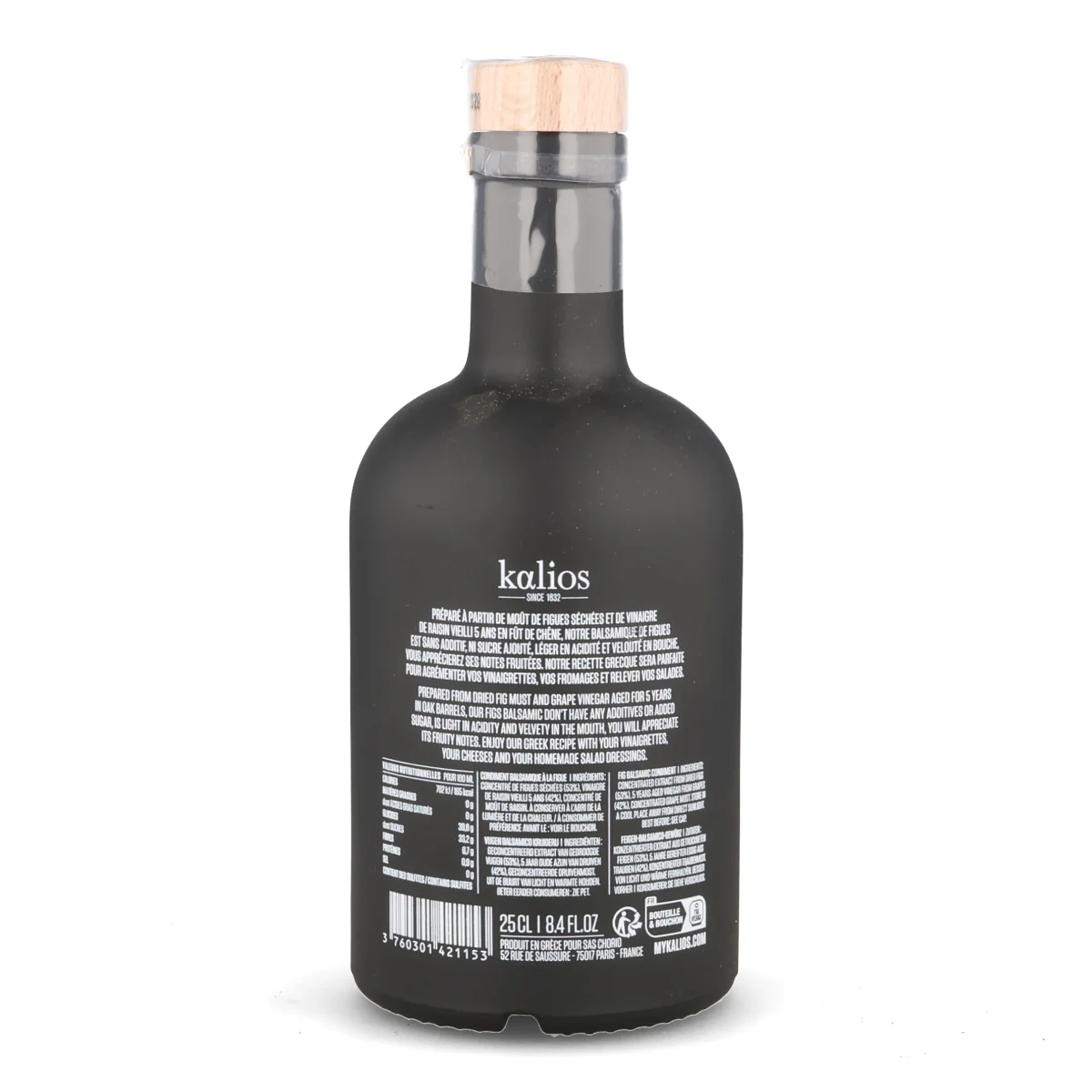Kalios Fig Balsamic 5 Years Aged, 250ml - Image 2