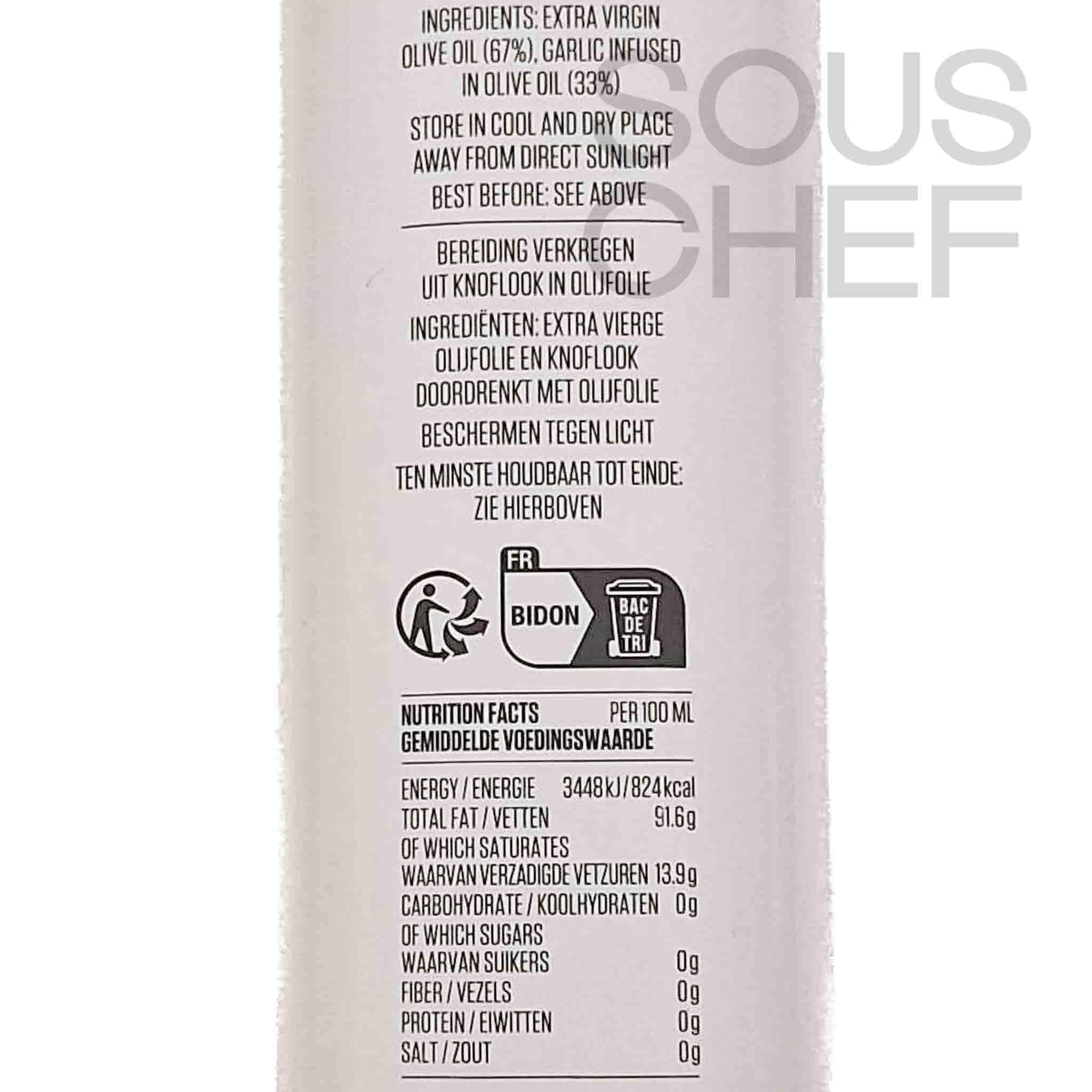 Kalios Garlic Infused Extra Virgin Olive Oil, 250ml - Image 2