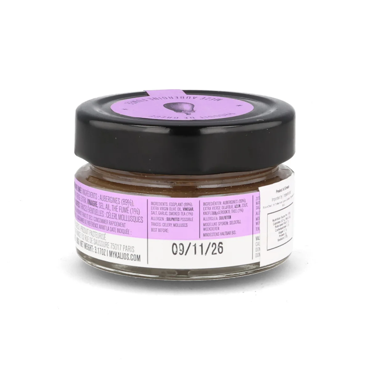 Kalios Smoked Eggplant Mezze, 90g - Image 2