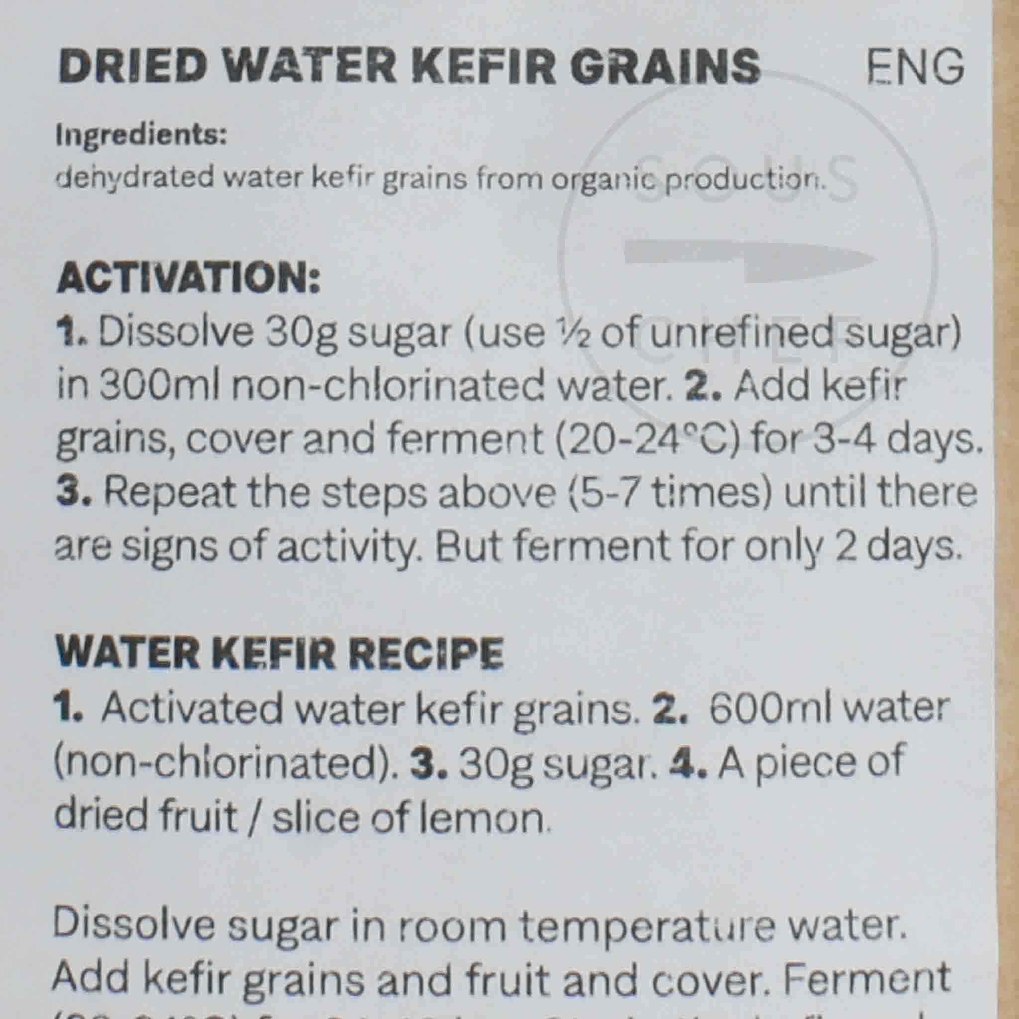 Kefirko Water Kefir Grains, 5g - Image 2