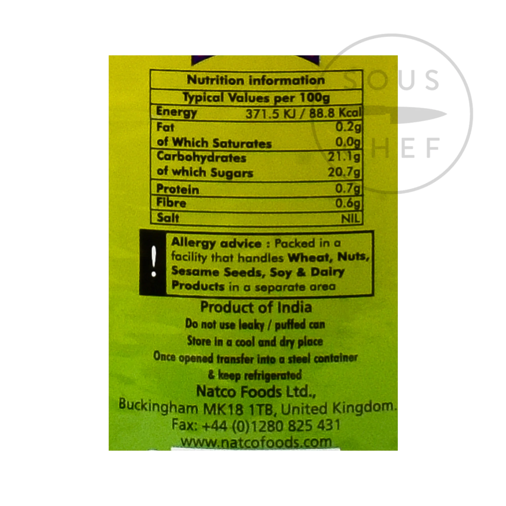 Kesar Mango Pulp, 850g - Image 2