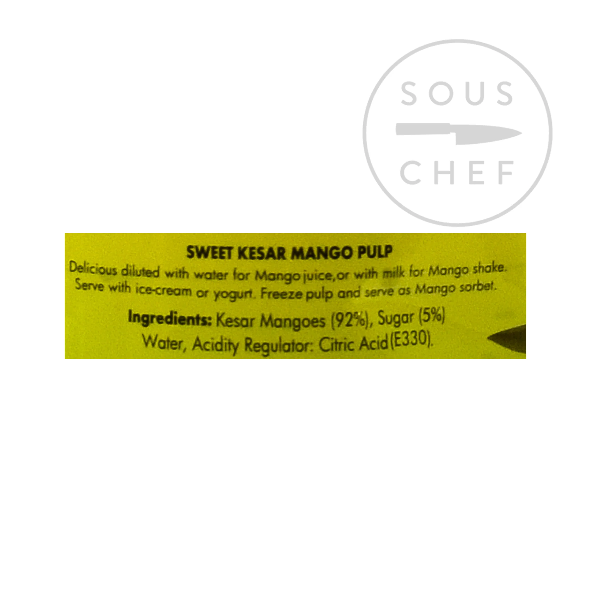 Kesar Mango Pulp, 850g - Image 4