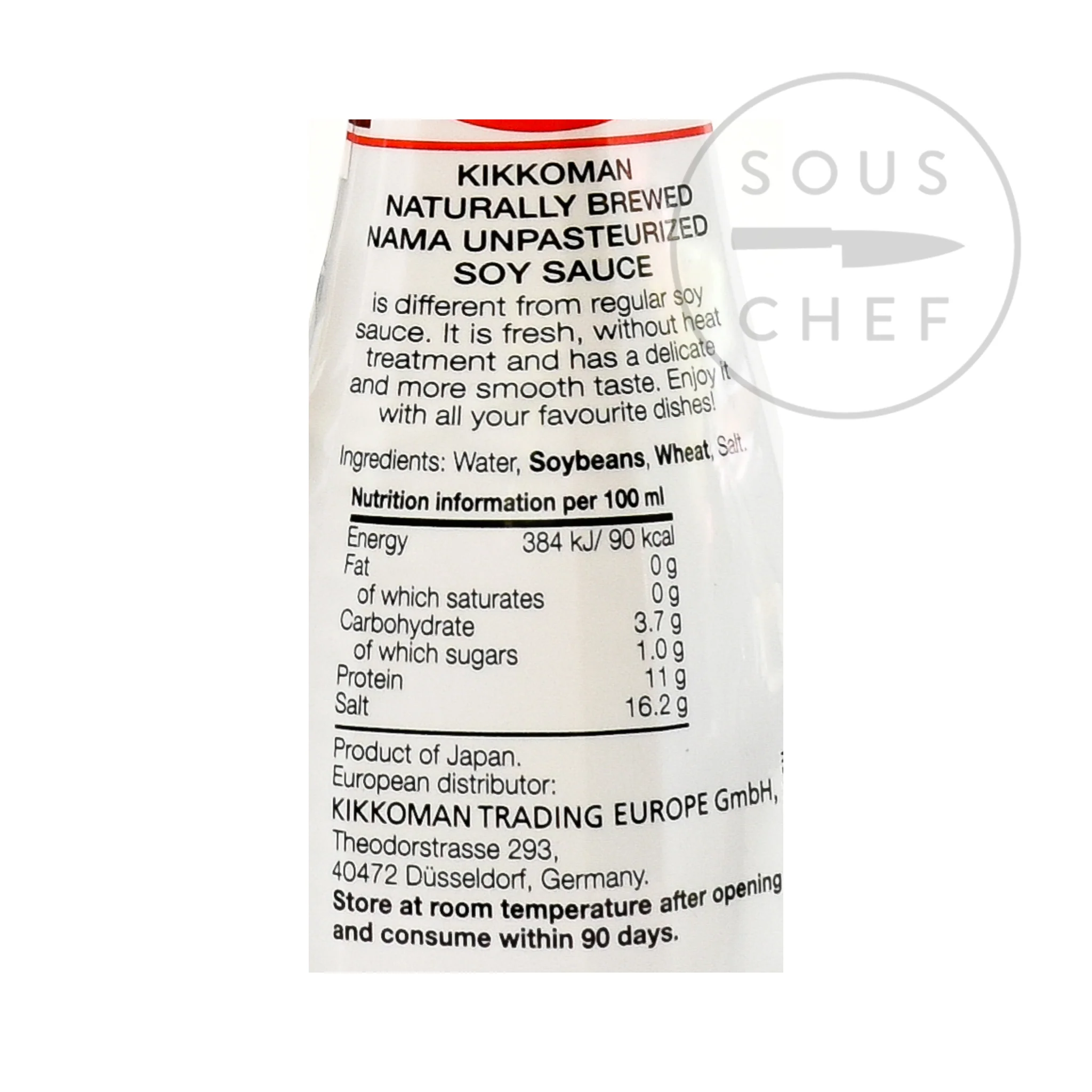 Kikkoman Nama Soy Sauce - Raw Unpasteurised, 200ml - Image 2