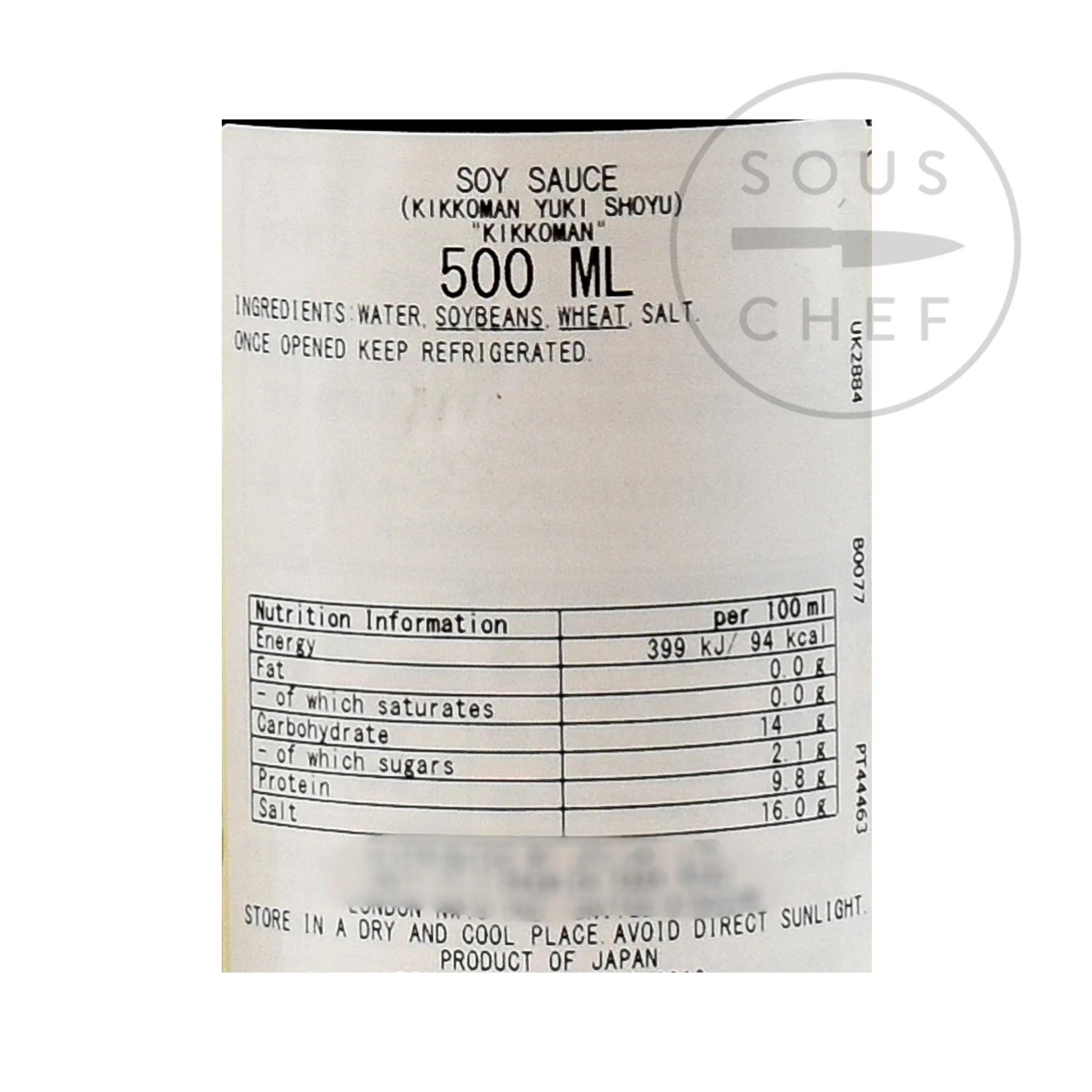 Kikkoman Yuki Organic Soy Sauce, 500ml - Image 2