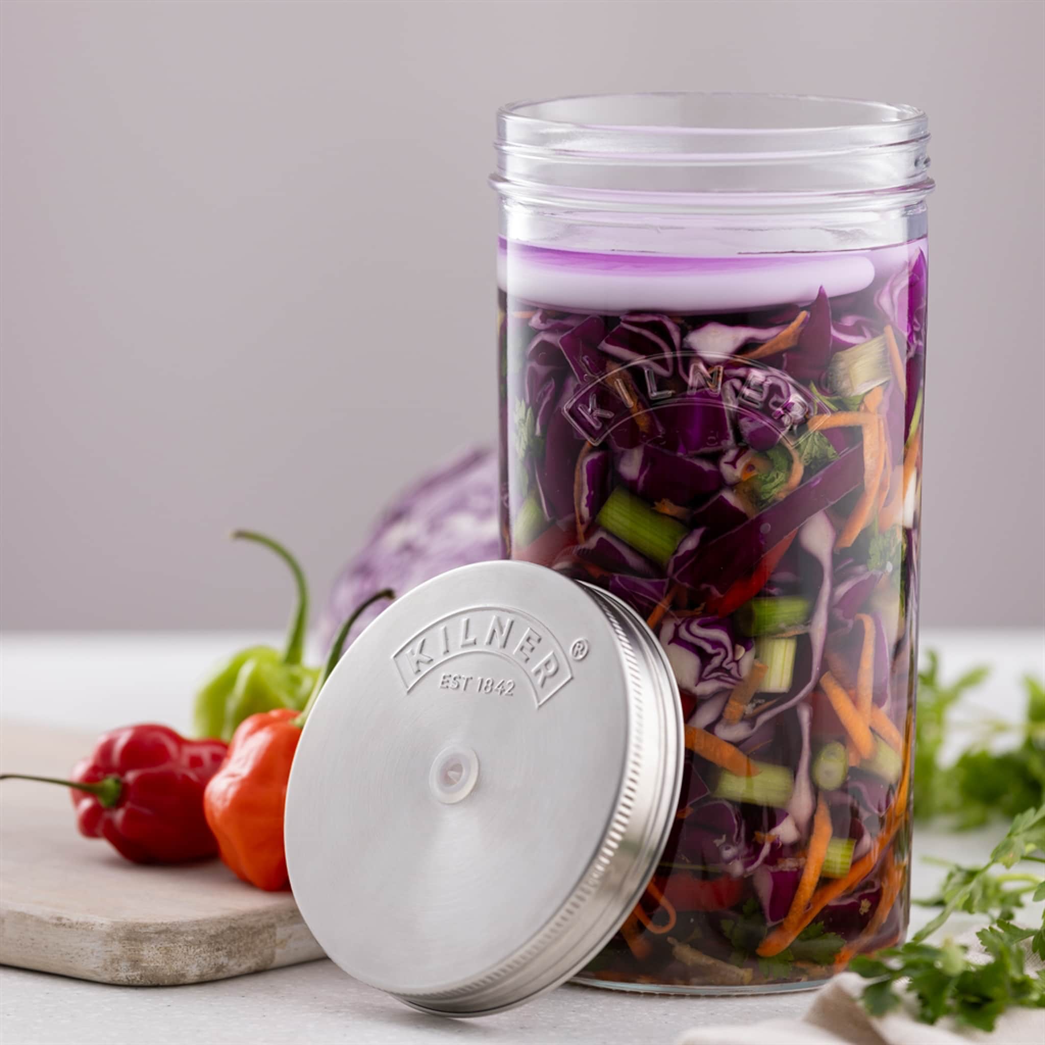 Kilner Fermentation Kit, 1 Litre - Image 2