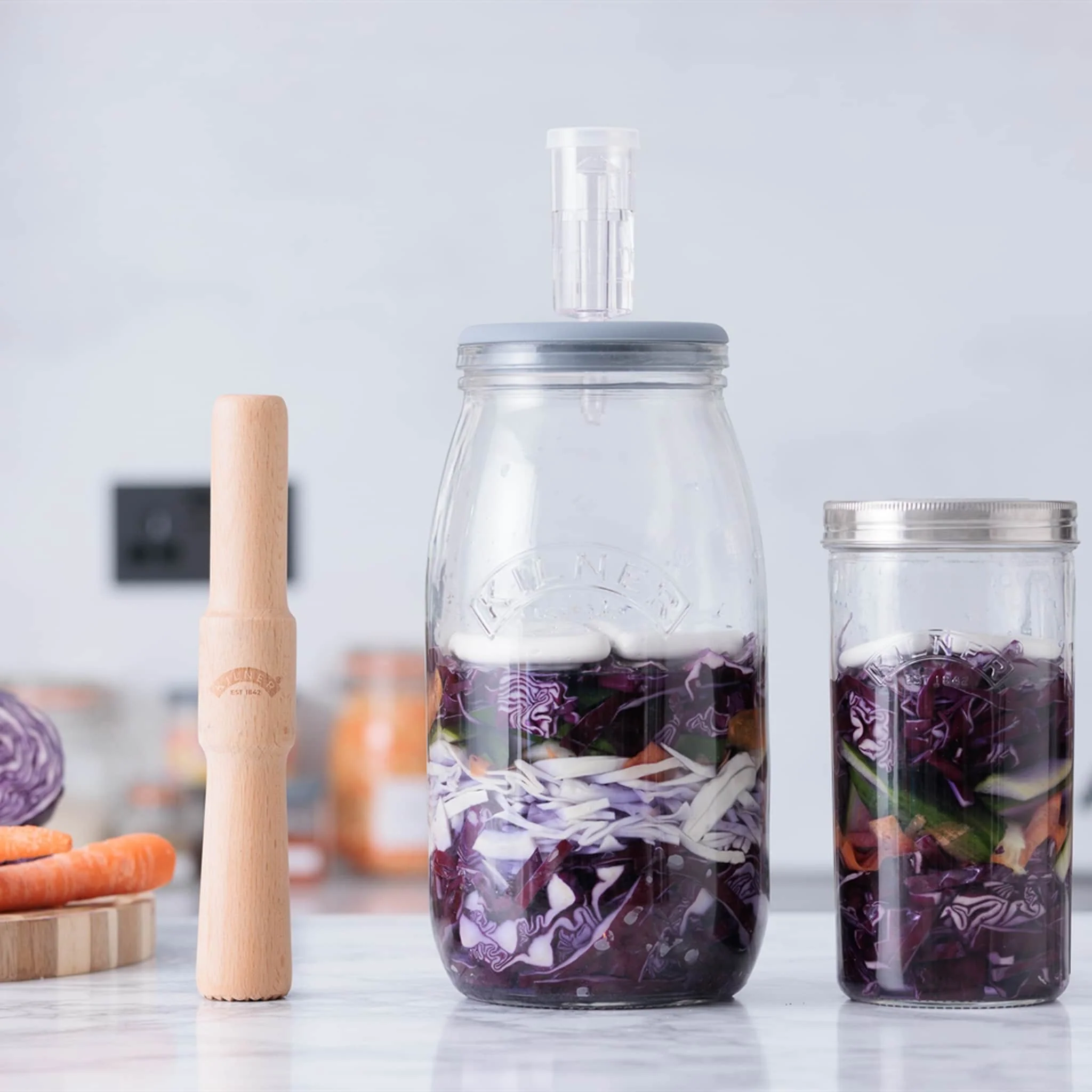 Kilner Fermentation Kit, 1 Litre - Image 3
