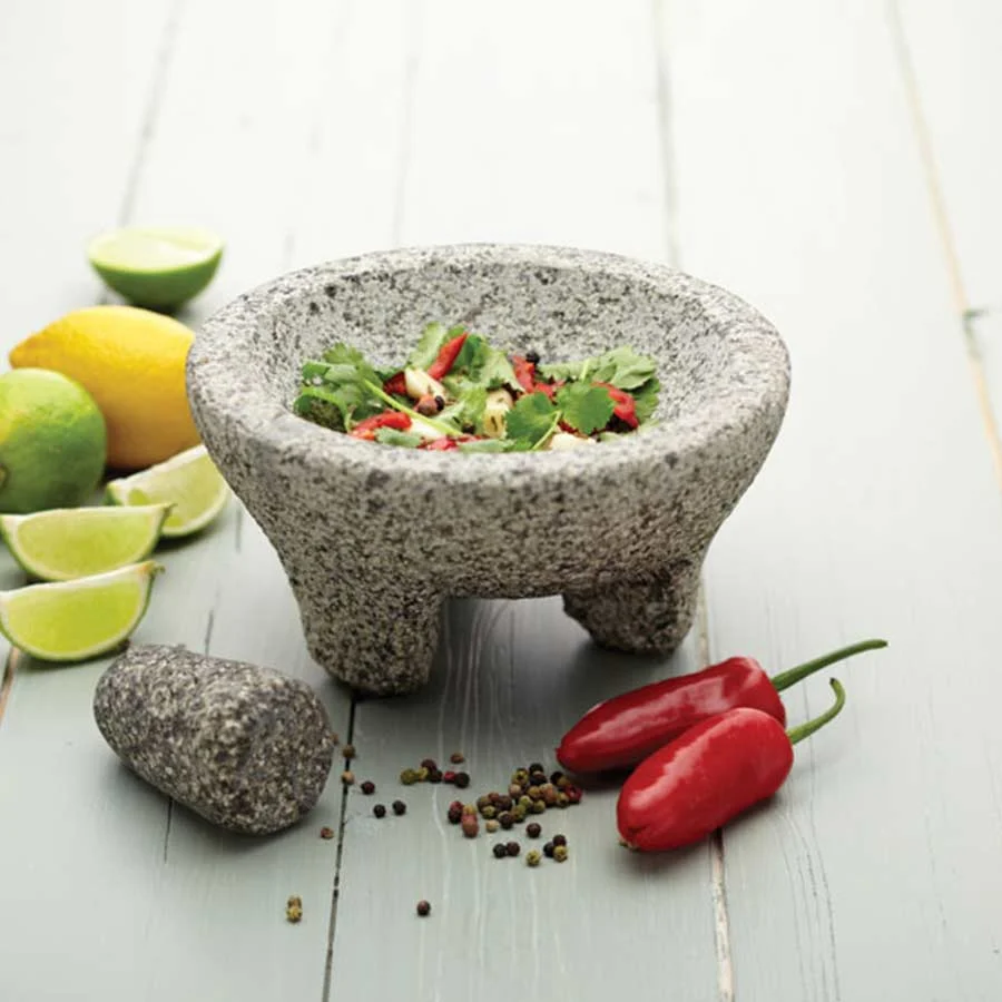 KitchenCraft Mexican Granite Mortar and Pestle - Image 2