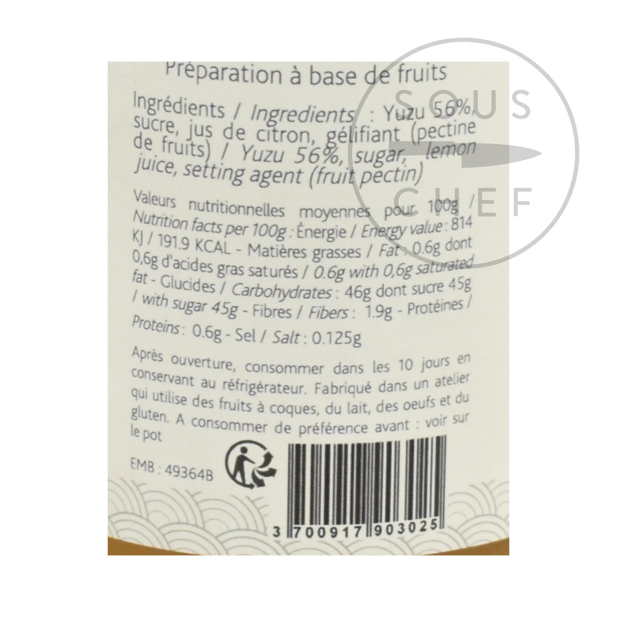 Kito Yuzu Jam, 210g - Image 2