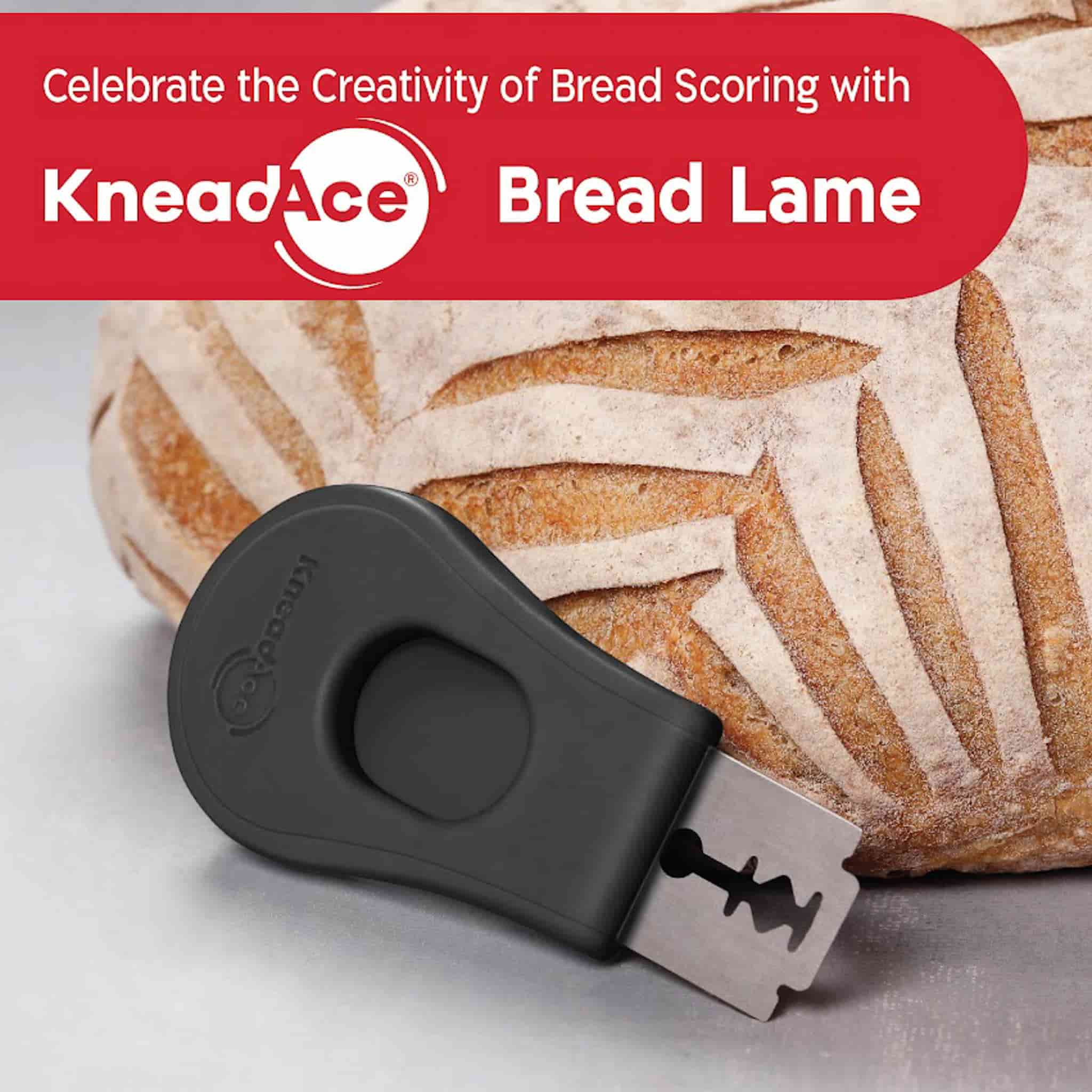 KneadAce Retractable & Magnetic Bread Lame - Image 2