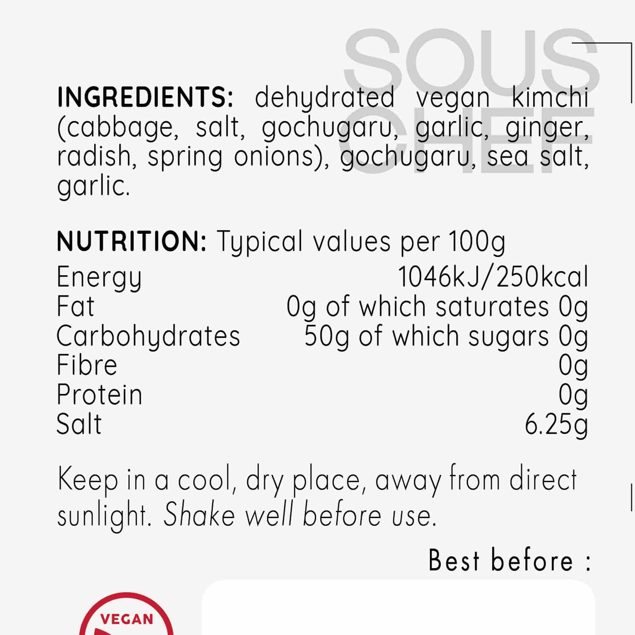 Korean Pantry Kimchi Chilli Flakes, 60g - Image 2