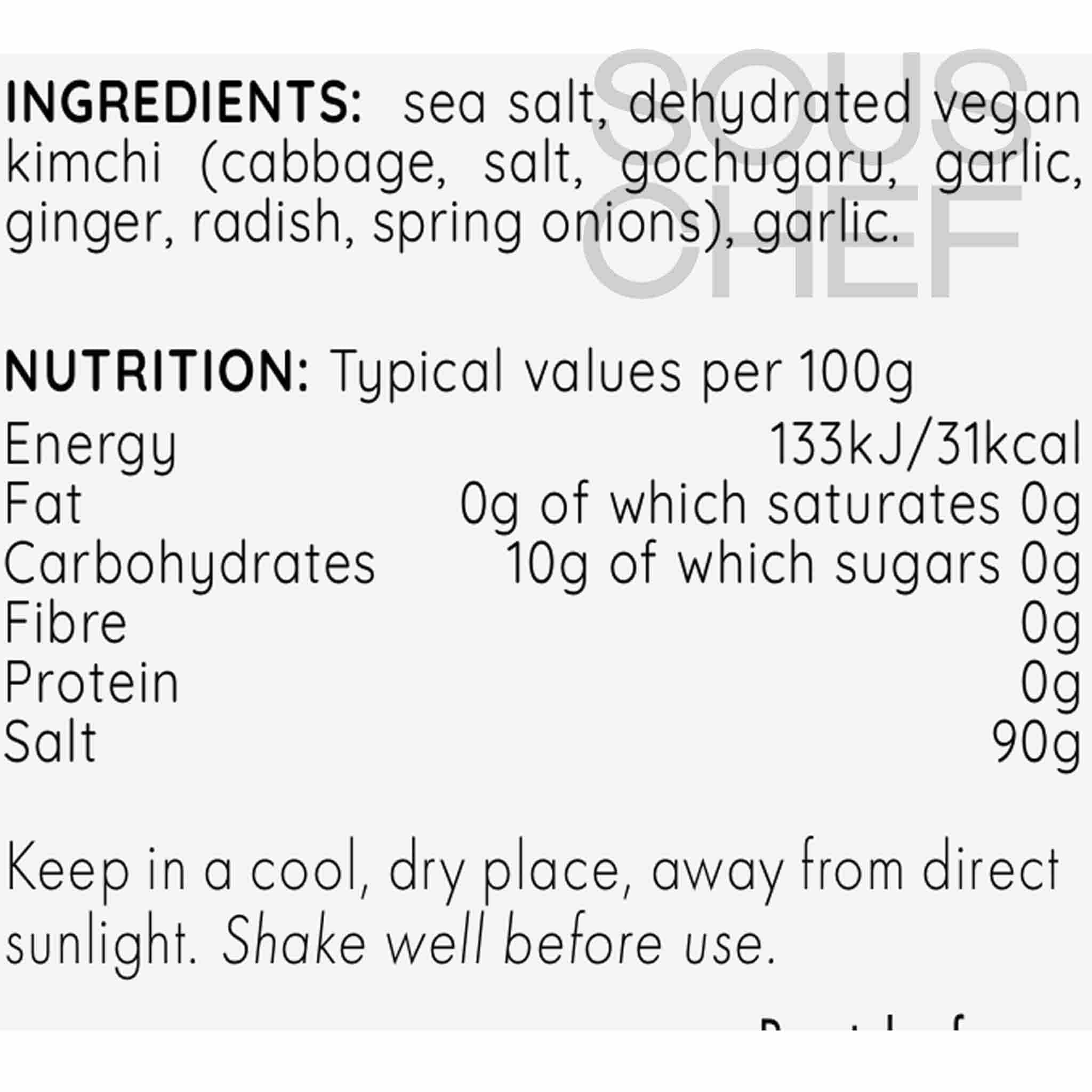 Korean Pantry Kimchi Salt Flakes, 60g - Image 2