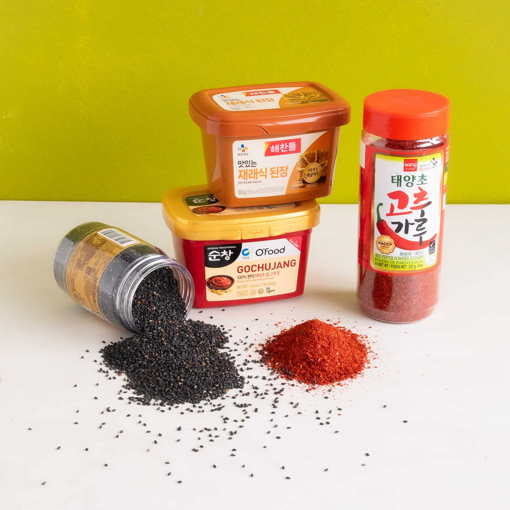 Korean Store Cupboard Ingredients Set