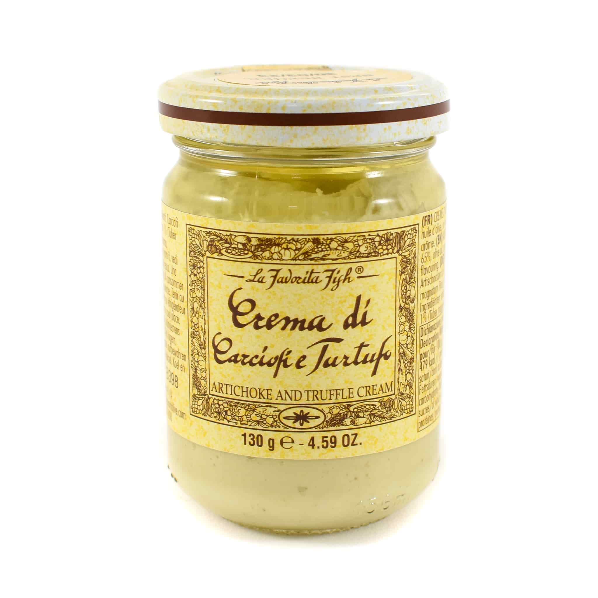La Favorita Artichoke And Truffle Cream, 130g