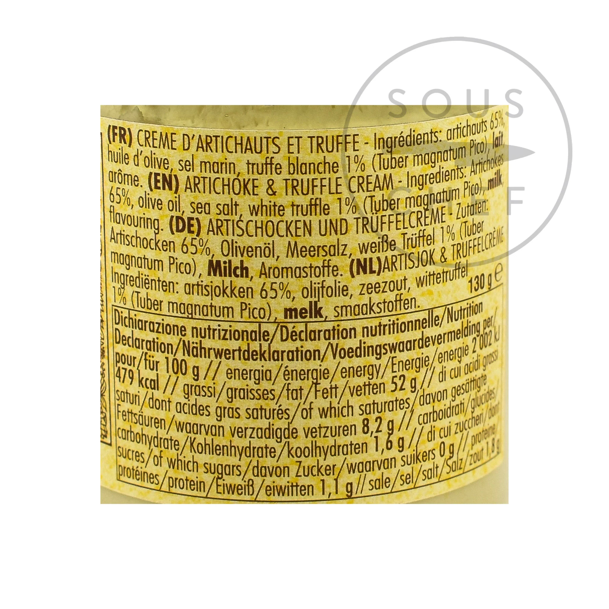 La Favorita Artichoke And Truffle Cream, 130g - Image 2
