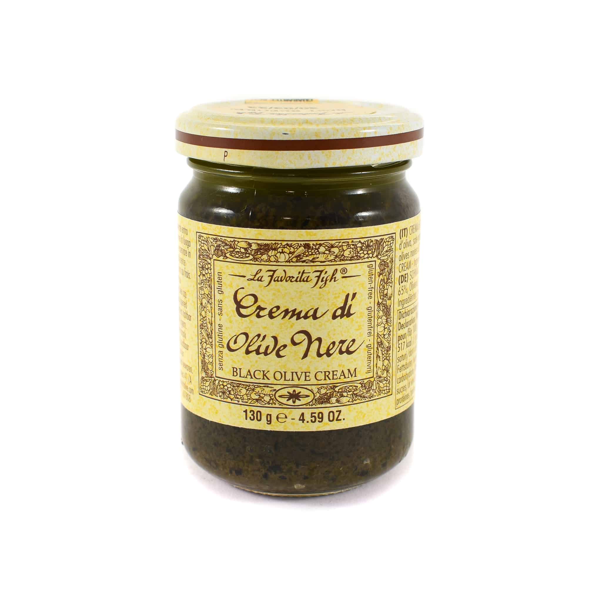 La Favorita Black Olive Cream, 130g