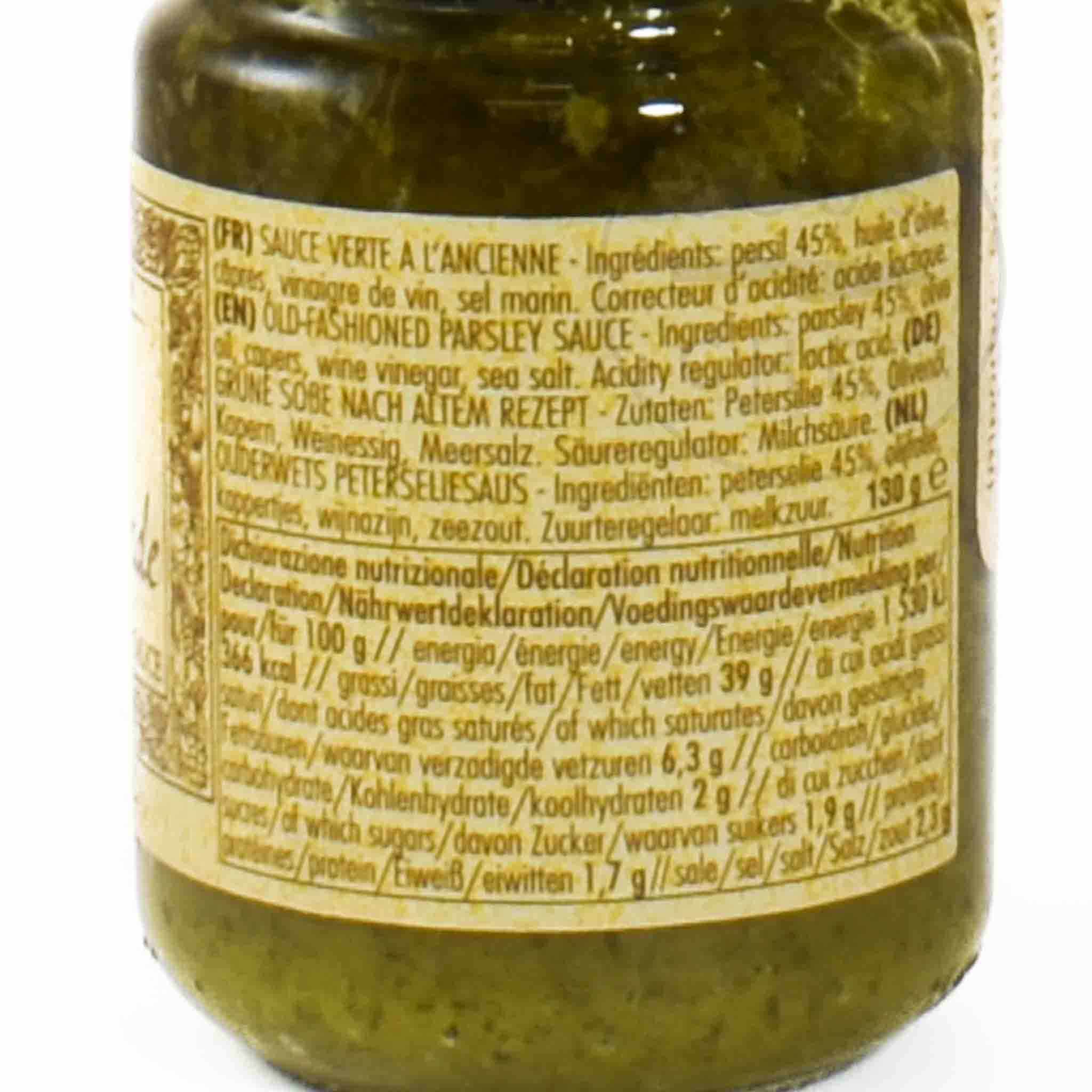 La Favorita Old-Fashioned Salsa Verde, 130g - Image 2