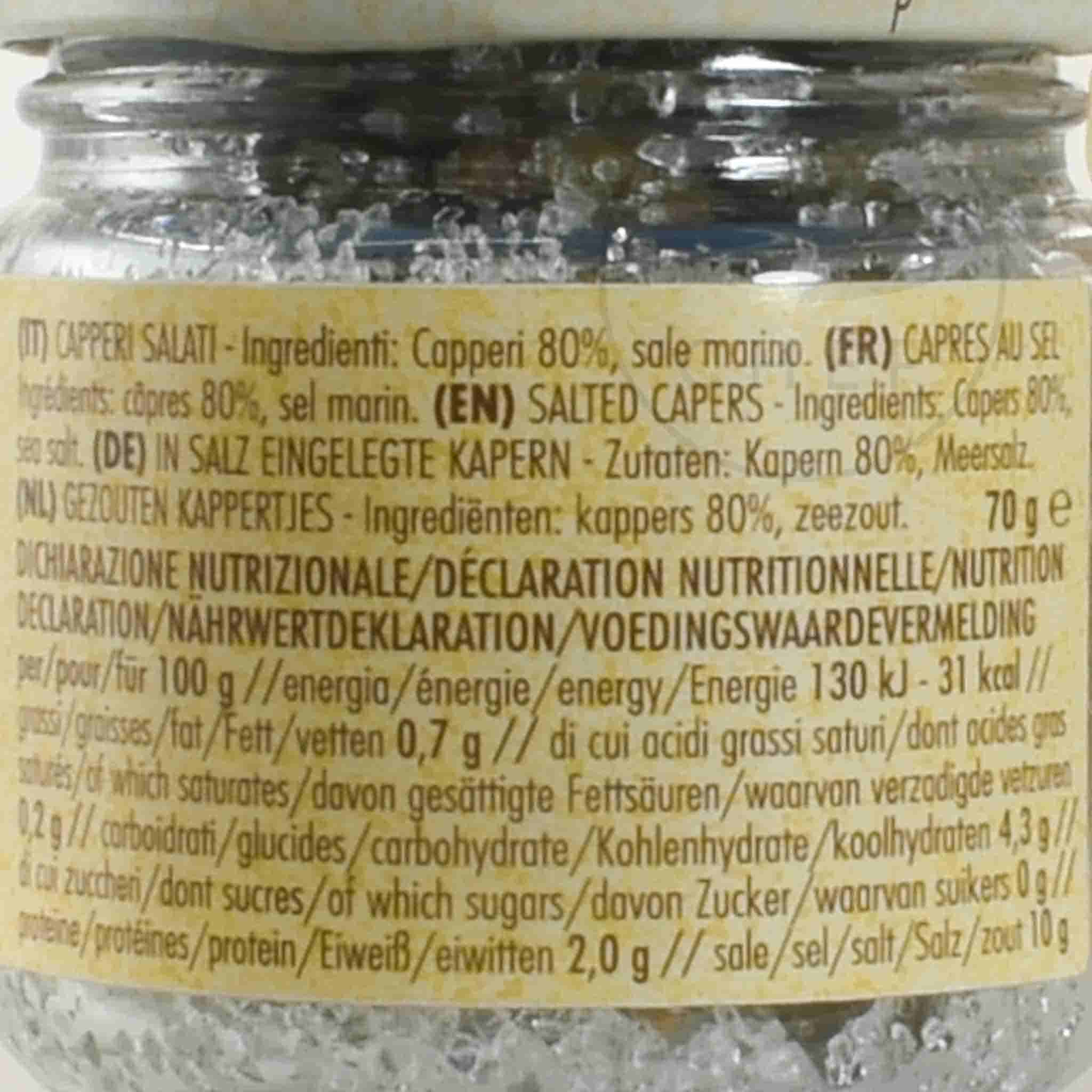La Favorita Salted Capers - Image 3