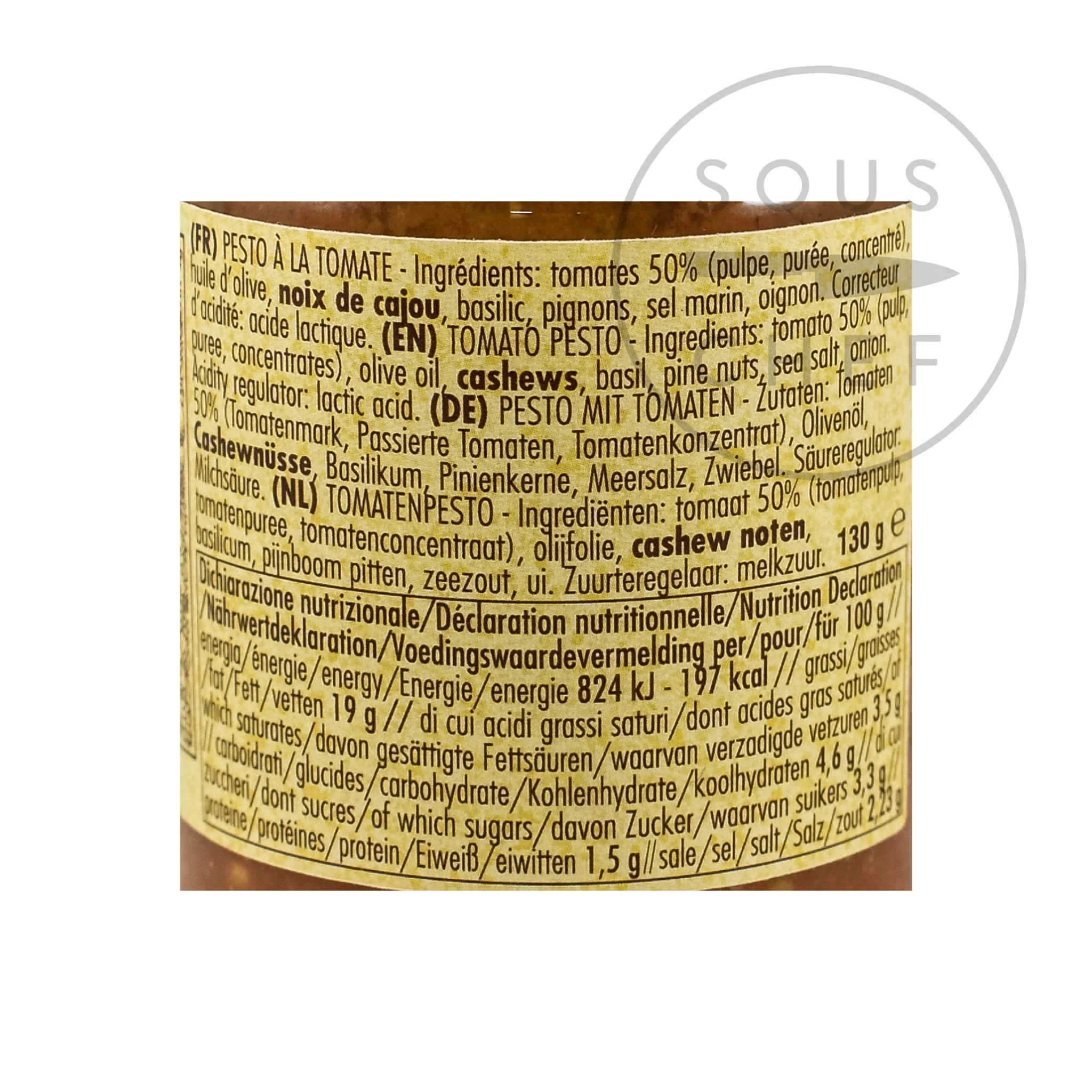 La Favorita Tomato Pesto, 130g - Image 2