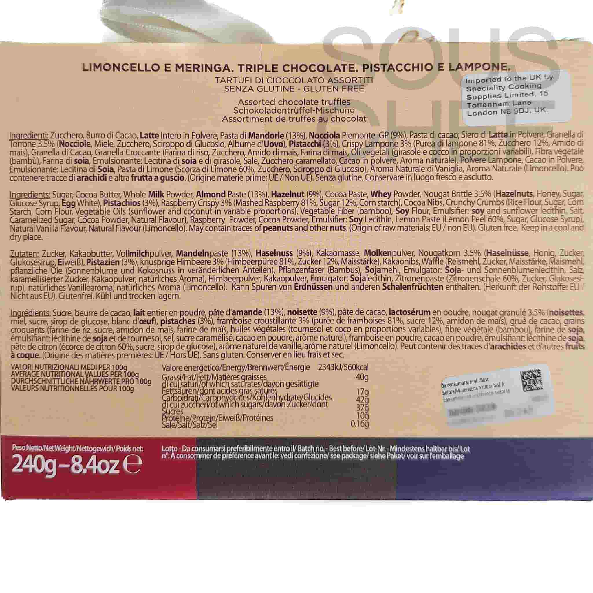 La Perla di Torino Best Selling Truffle Selection, 240g - Image 2