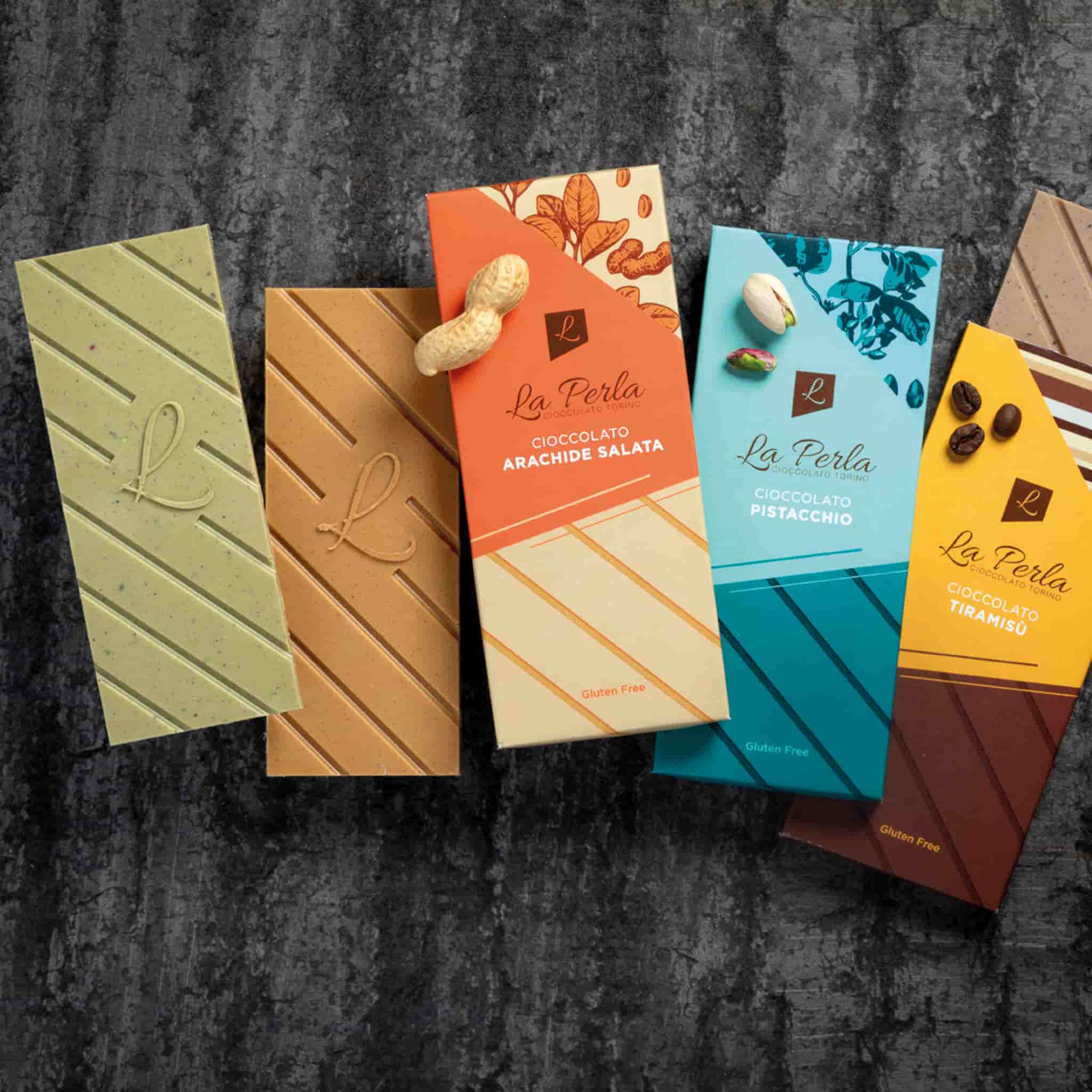 La Perla di Torino Gianduja Chocolate Bar, 60g - Image 2
