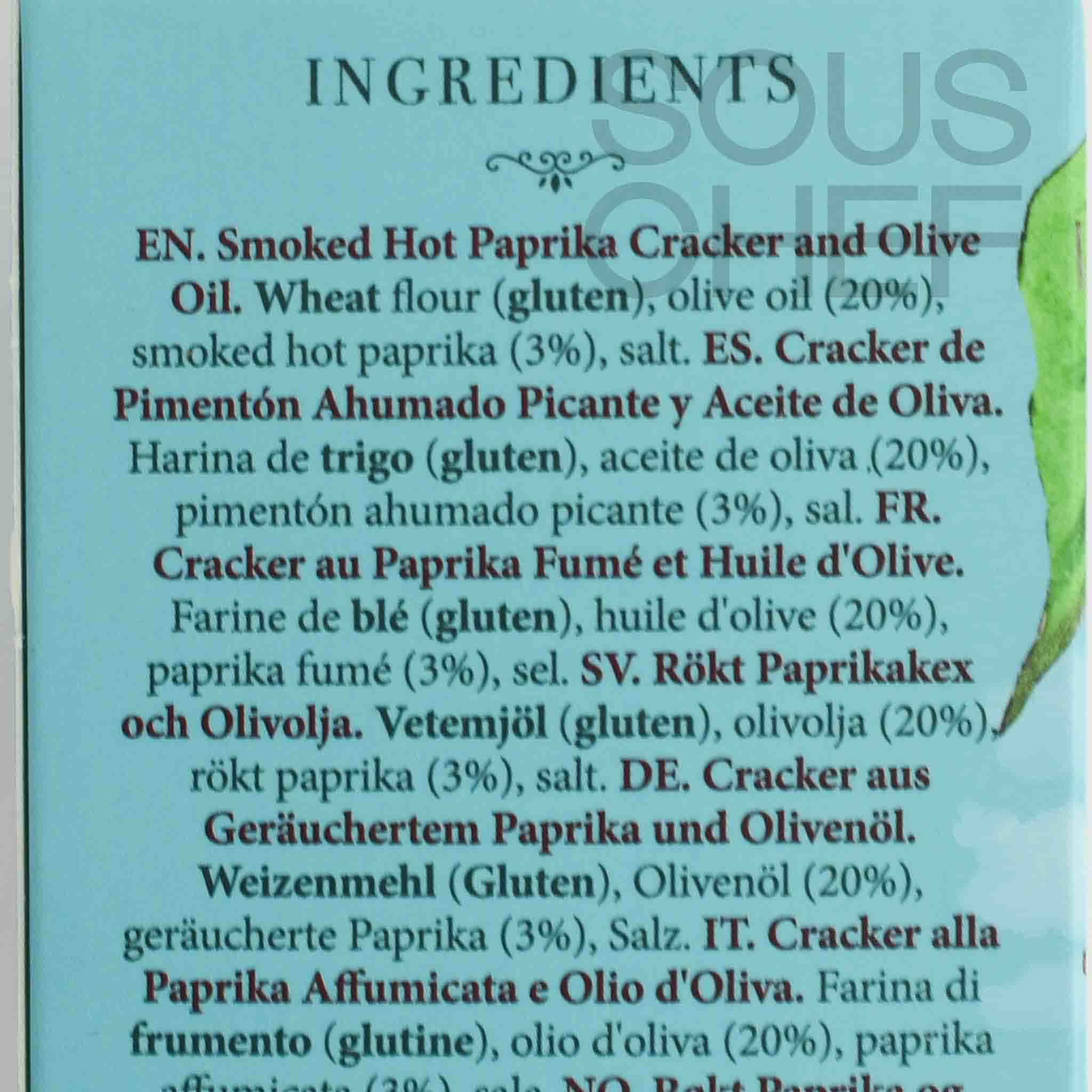 Lady Joseph Smoked Hot Paprika Crackers, 100g - Image 2