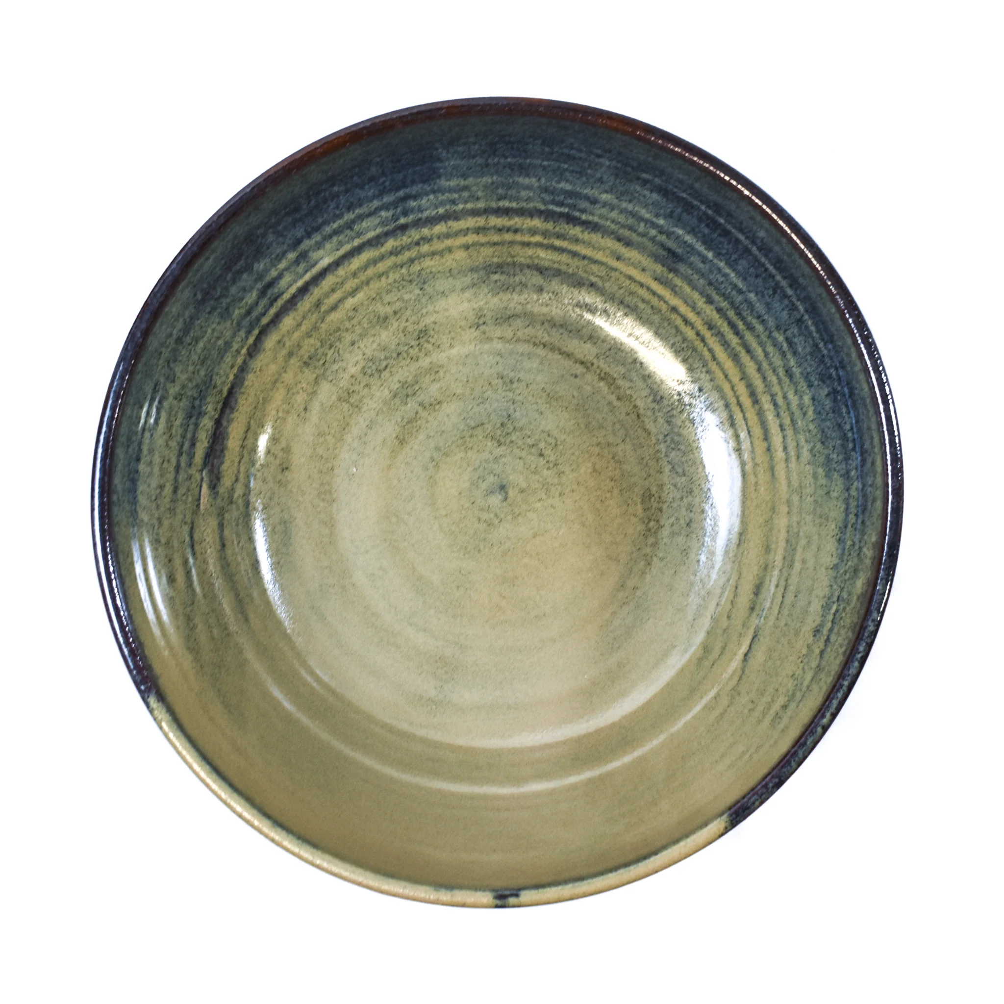 Lagoa Large Handmade Salad Bowl - Image 4