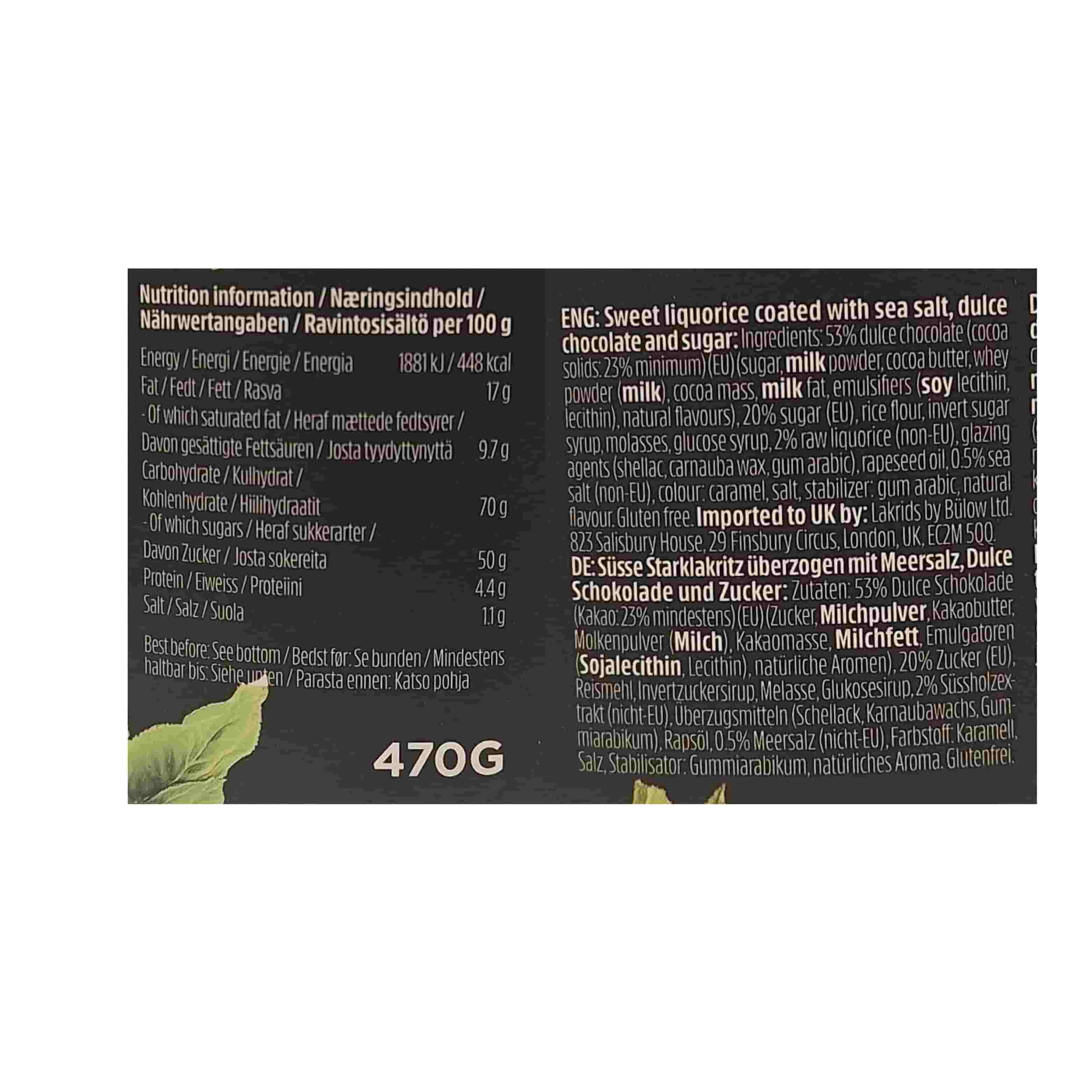 Lakrids AEGG Crispy Caramel Chocolate Coated Liquorice Easter Egg, 470g - Image 3