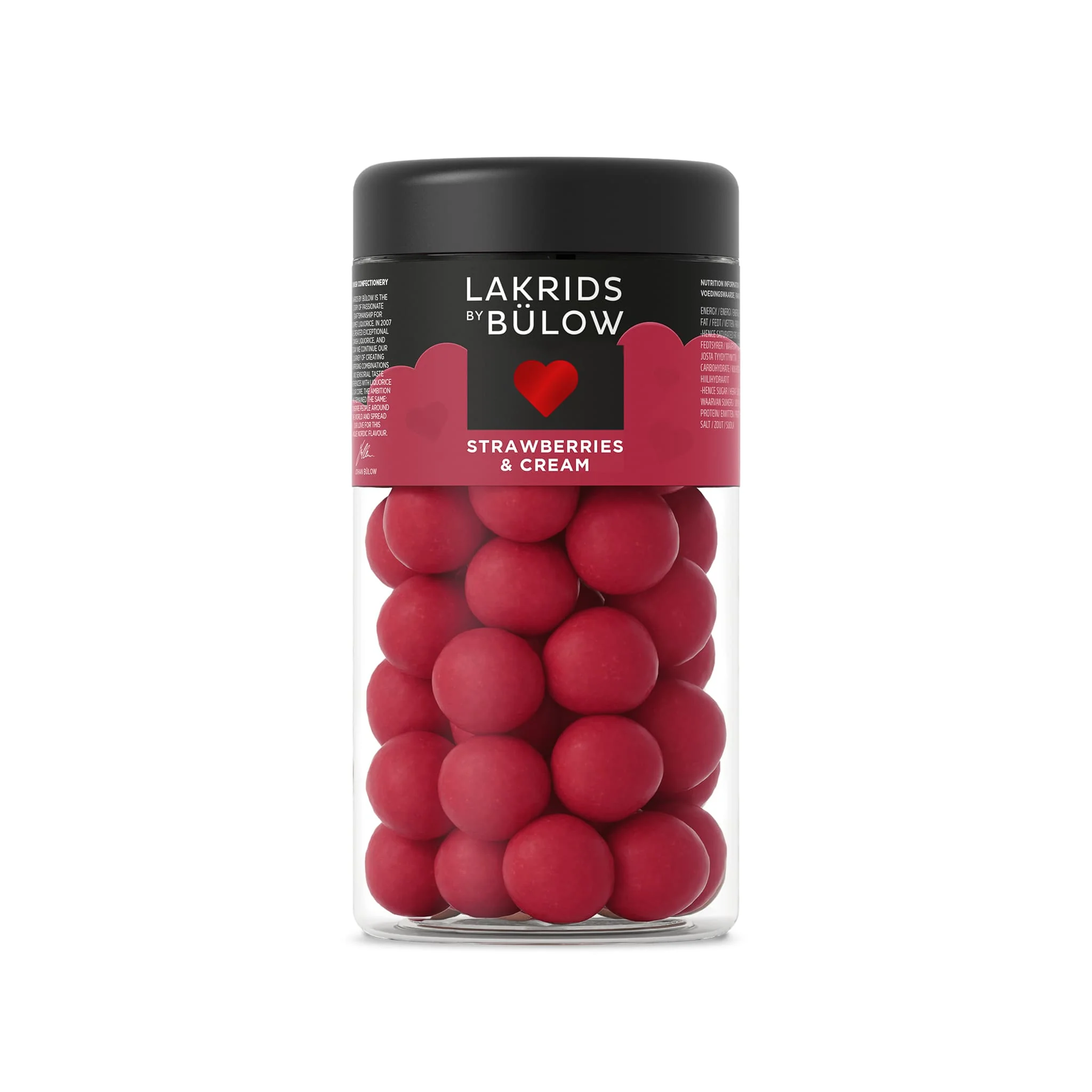 Lakrids LOVE Strawberries & Cream Chocolate Coated Liquorice - Image 2
