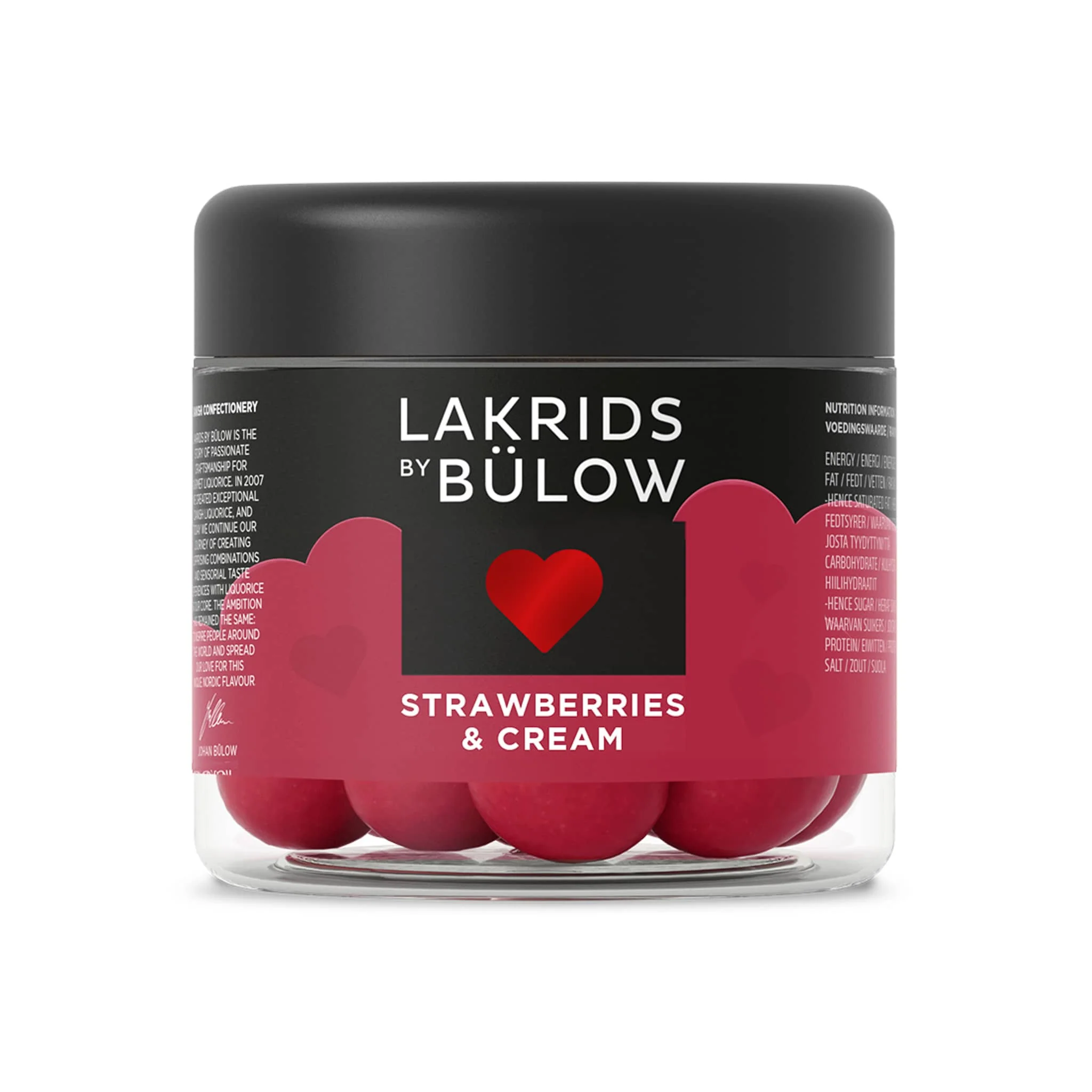 Lakrids LOVE Strawberries & Cream Chocolate Coated Liquorice - Image 3