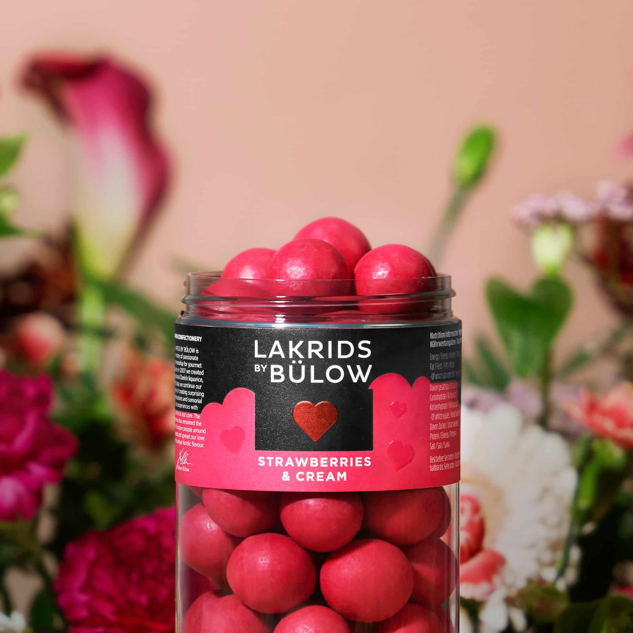 Lakrids LOVE Strawberries & Cream Chocolate Coated Liquorice - Image 5