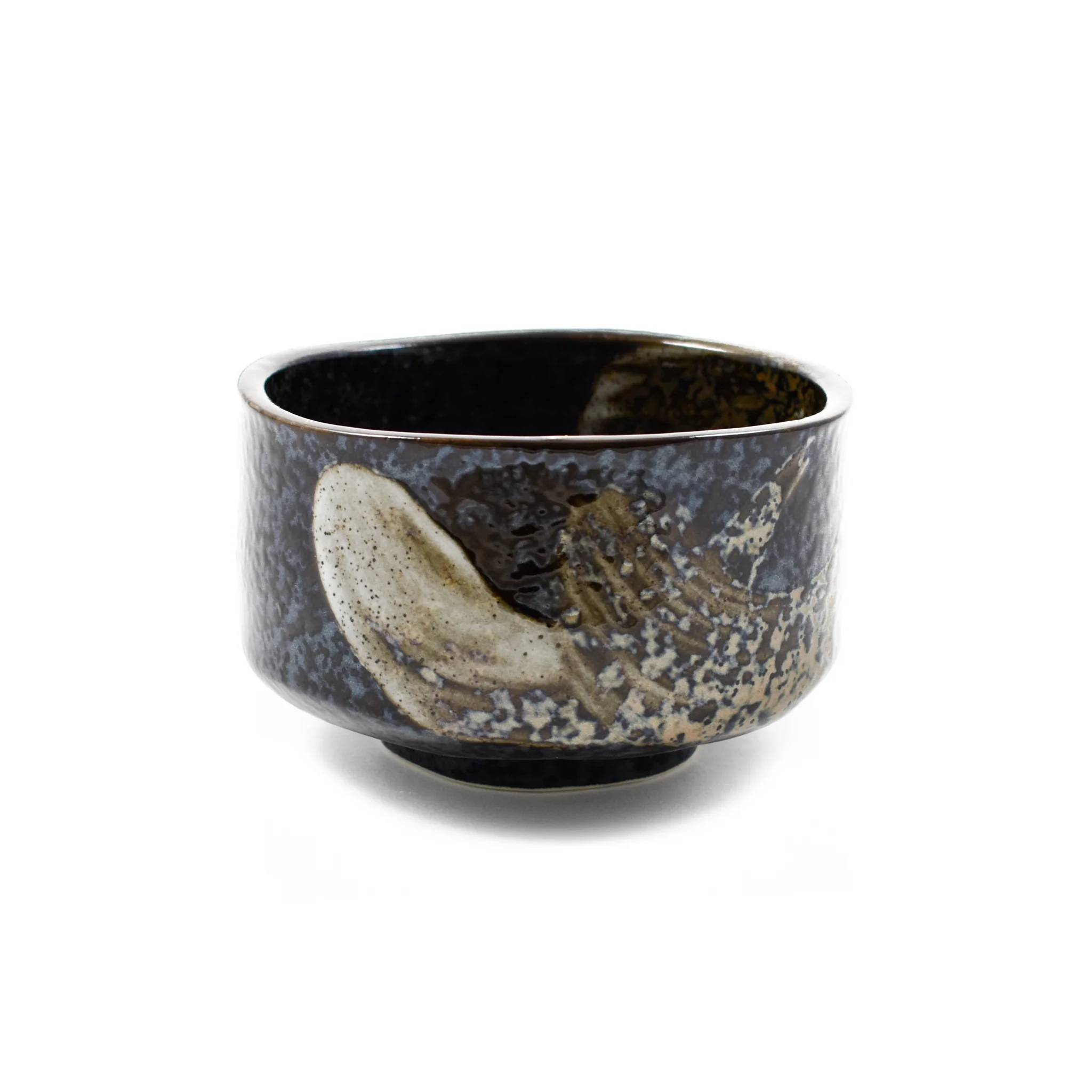 Large Karasuba-Iro Matcha Bowl, 12.5cm