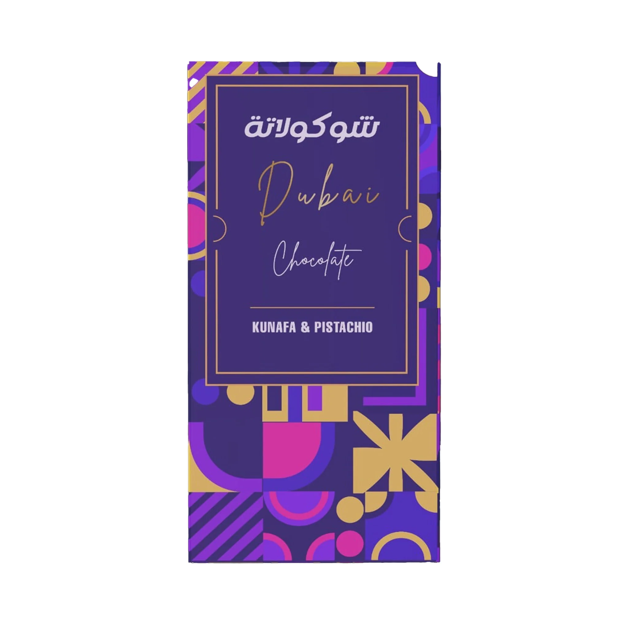 Le Damas "Original Dubai Chocolate" Bar, Dark Choc, Pistachio & Kunafa, 185g