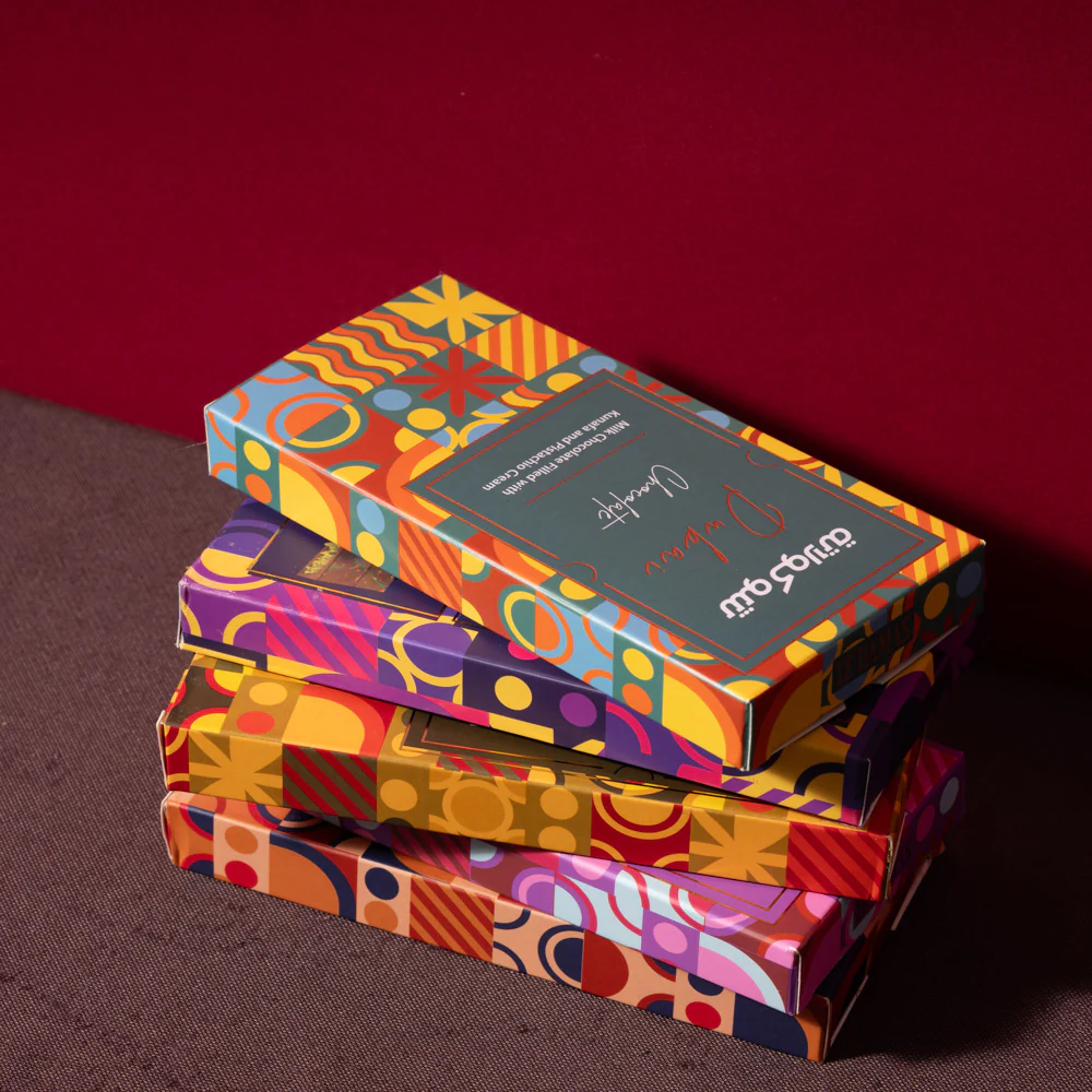 Le Damas Dubai Chocolate Bar, White Choc & Hazelnut Cream, 185g - Image 3