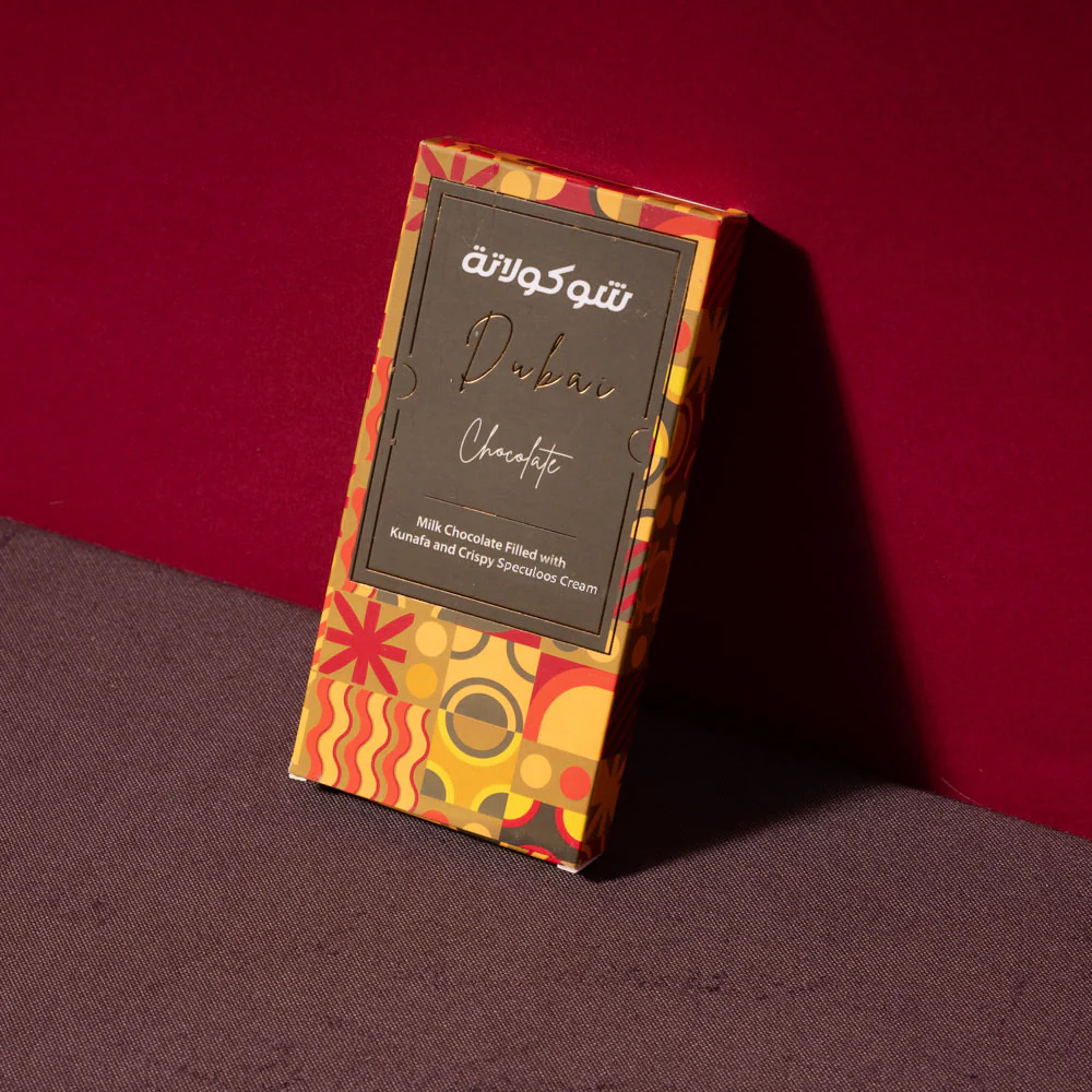 Le Damas Dubai Chocolate Bar, Milk Choc & Speculoos Cream, 185g - Image 2