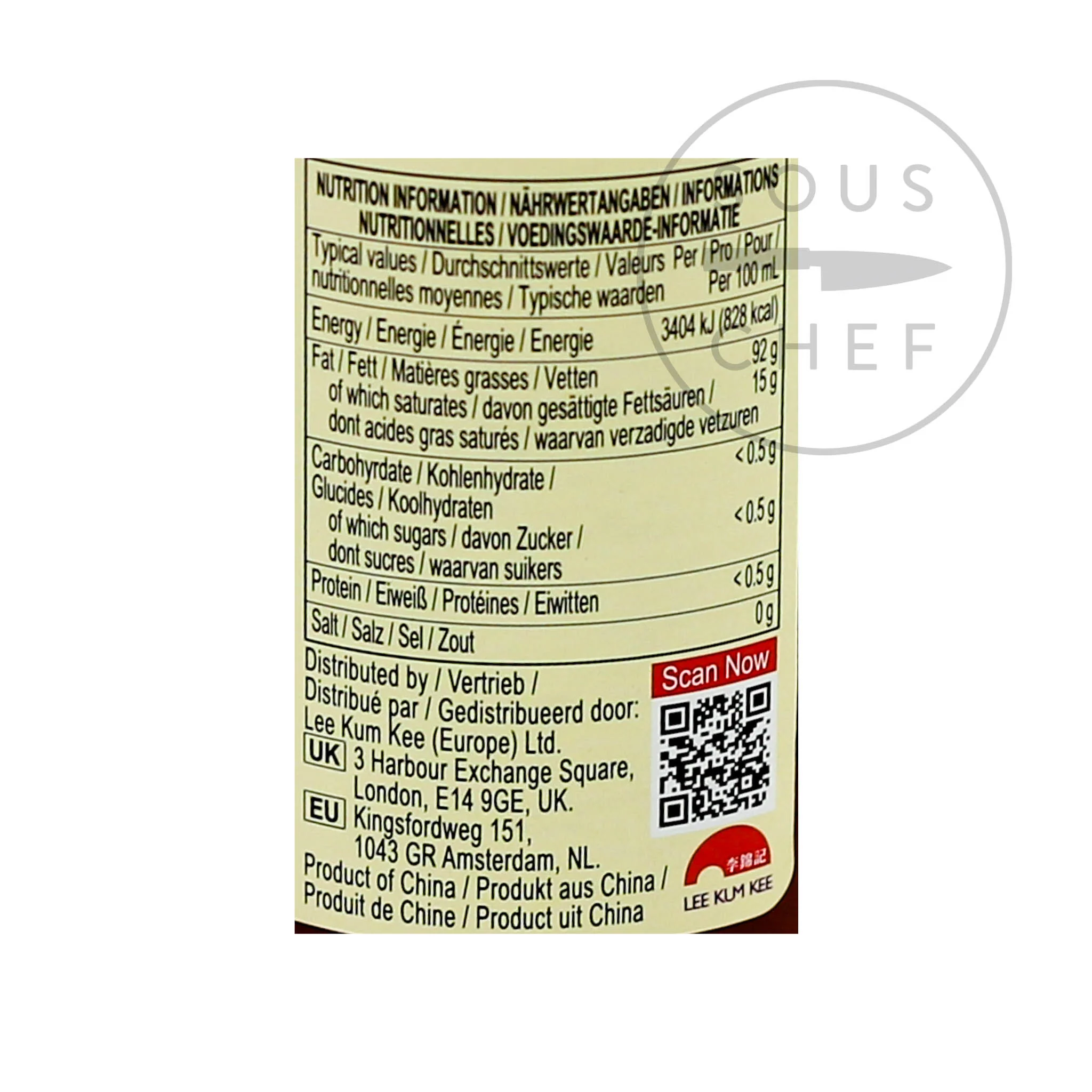 Lee Kum Kee Pure Sesame Oil, 207ml - Image 2