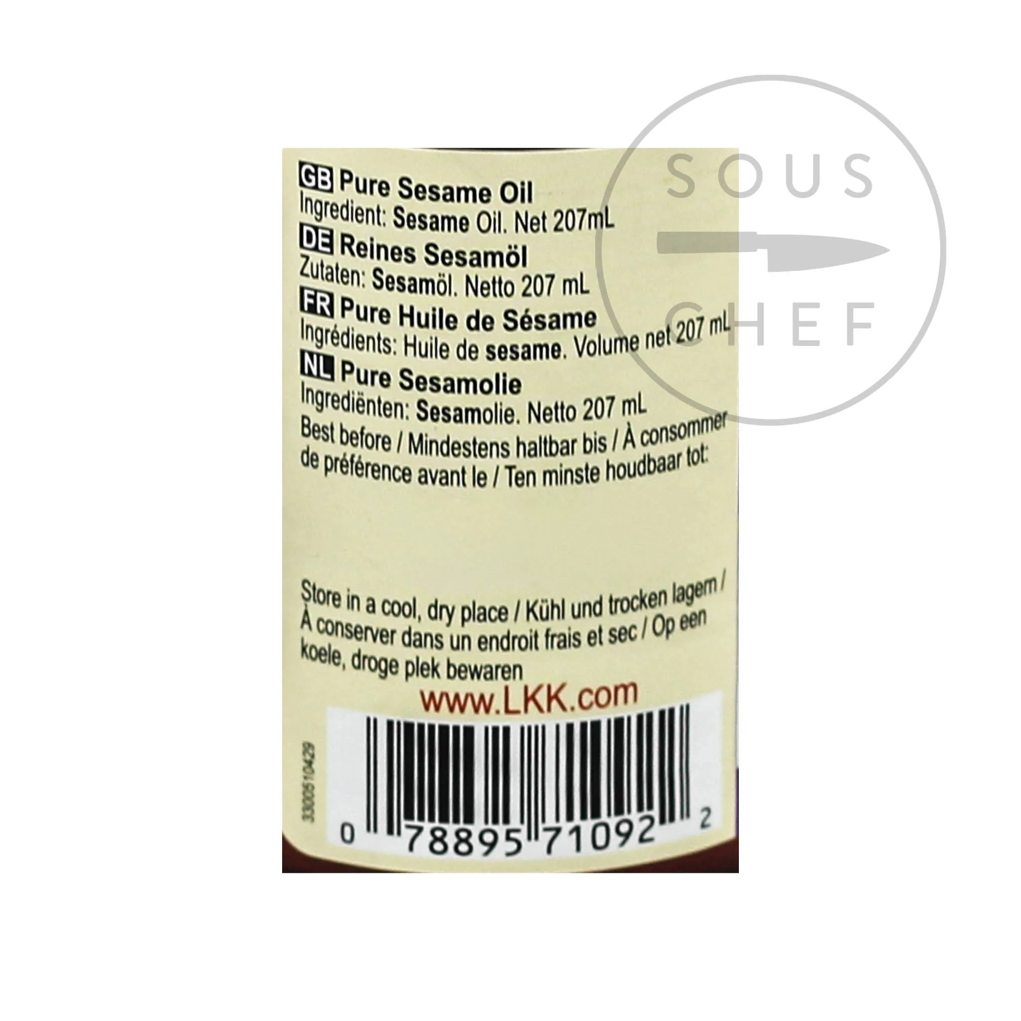 Lee Kum Kee Pure Sesame Oil, 207ml - Image 3