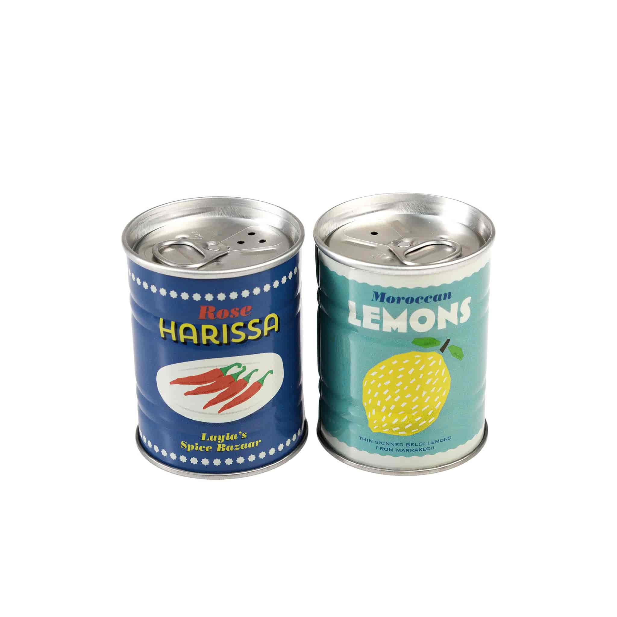 Lemon & Harissa Salt & Pepper Shaker Set - Image 2