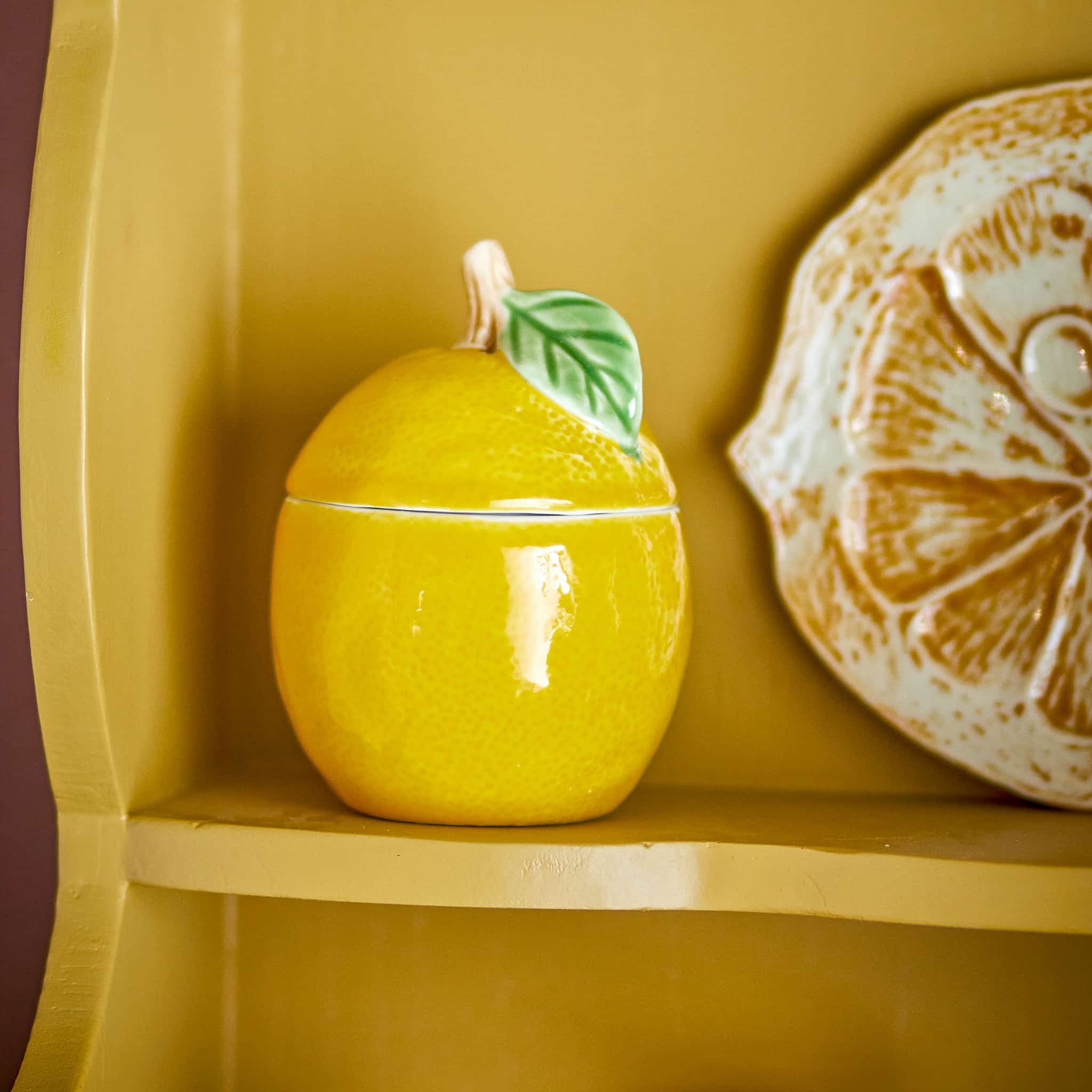 Lemon Shaped Storage Jar, 220ml - Image 3