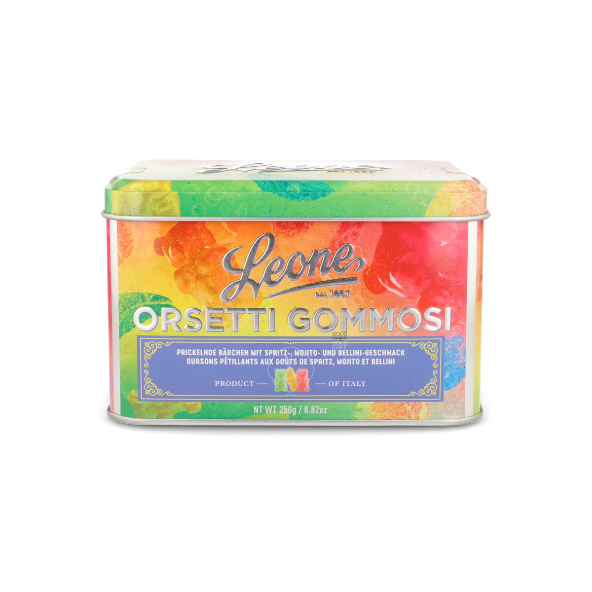 Leone Cocktail Gummy Bears in Gift Tin, 250g - Image 2