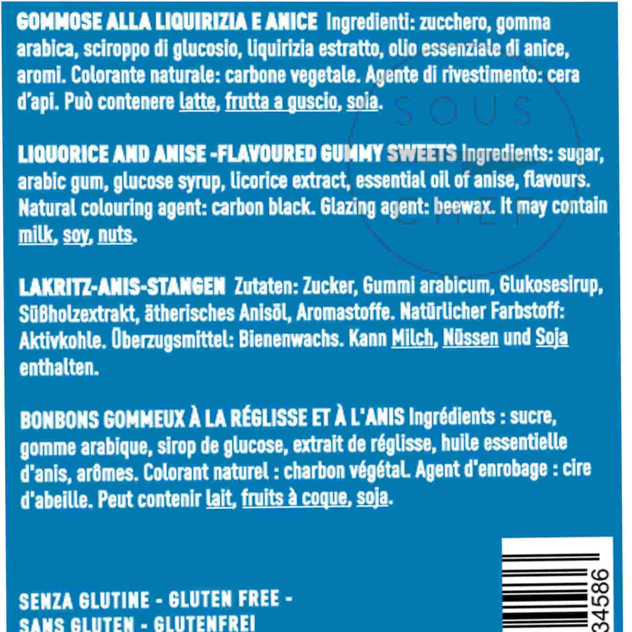 Leone Liquorice Fish Gummies, 150g - Image 3