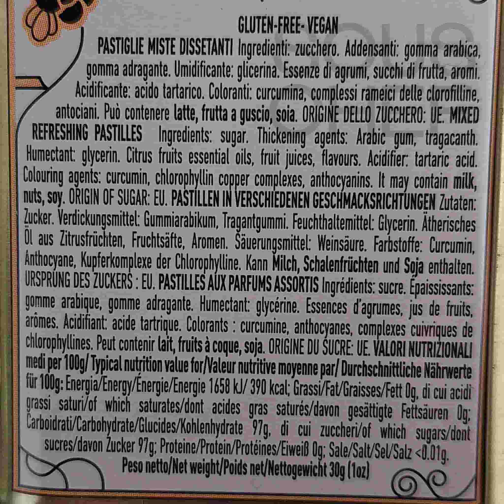 Leone Mixed Pastilles in Classic Tin, 30g - Image 2