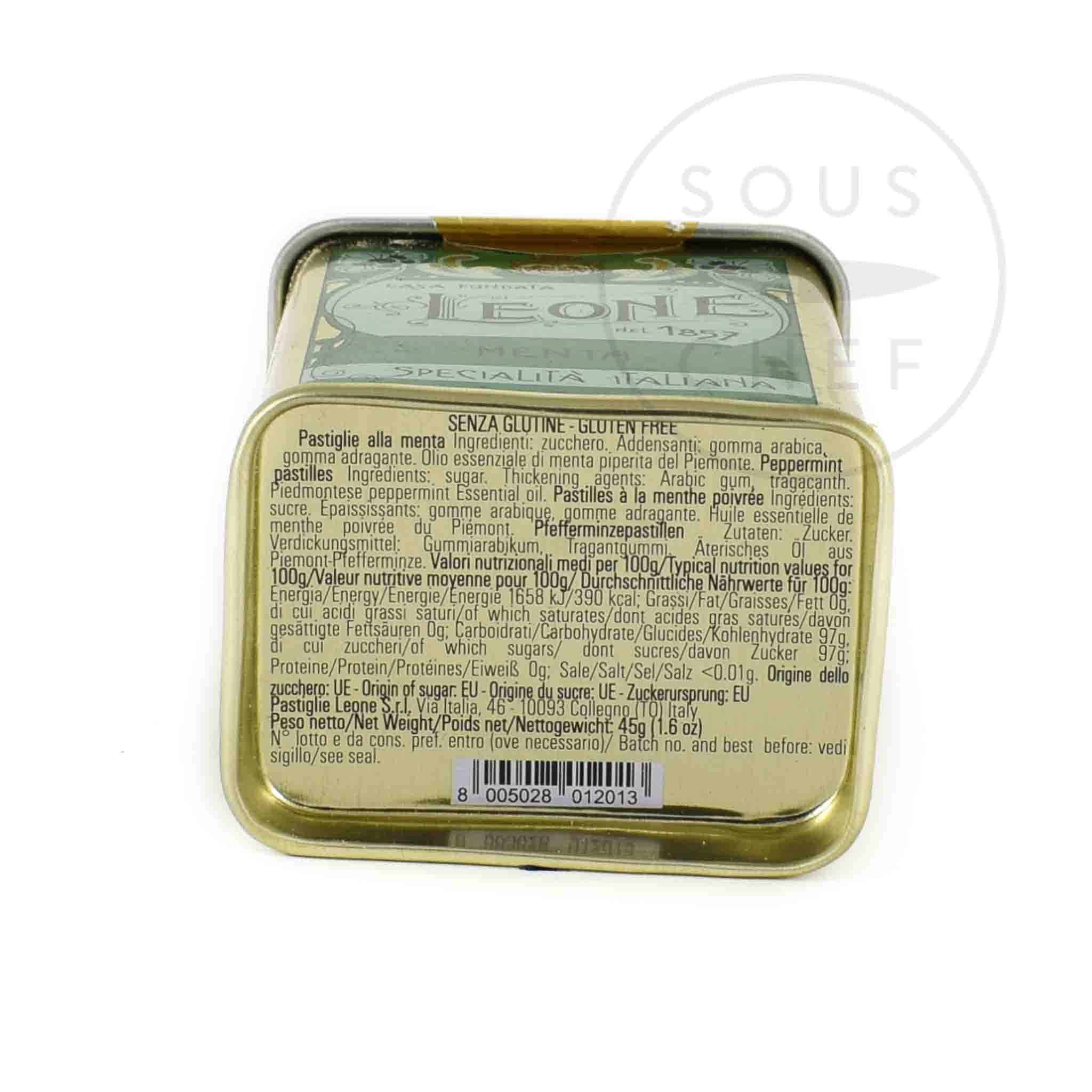 Leone Peppermint Candies In Classic Tin, 30g - Image 4