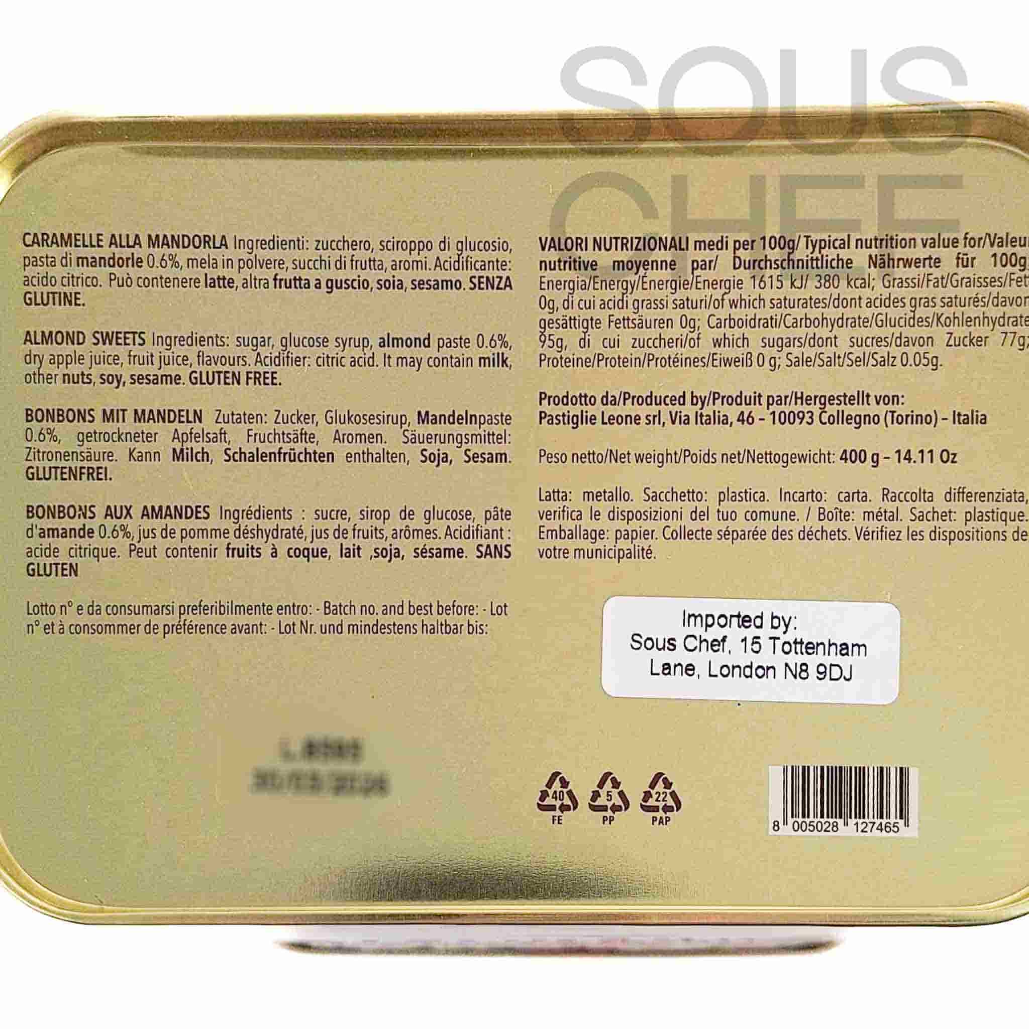 Leone Regal Torino Sweets in Gift Box, 400g - Image 2