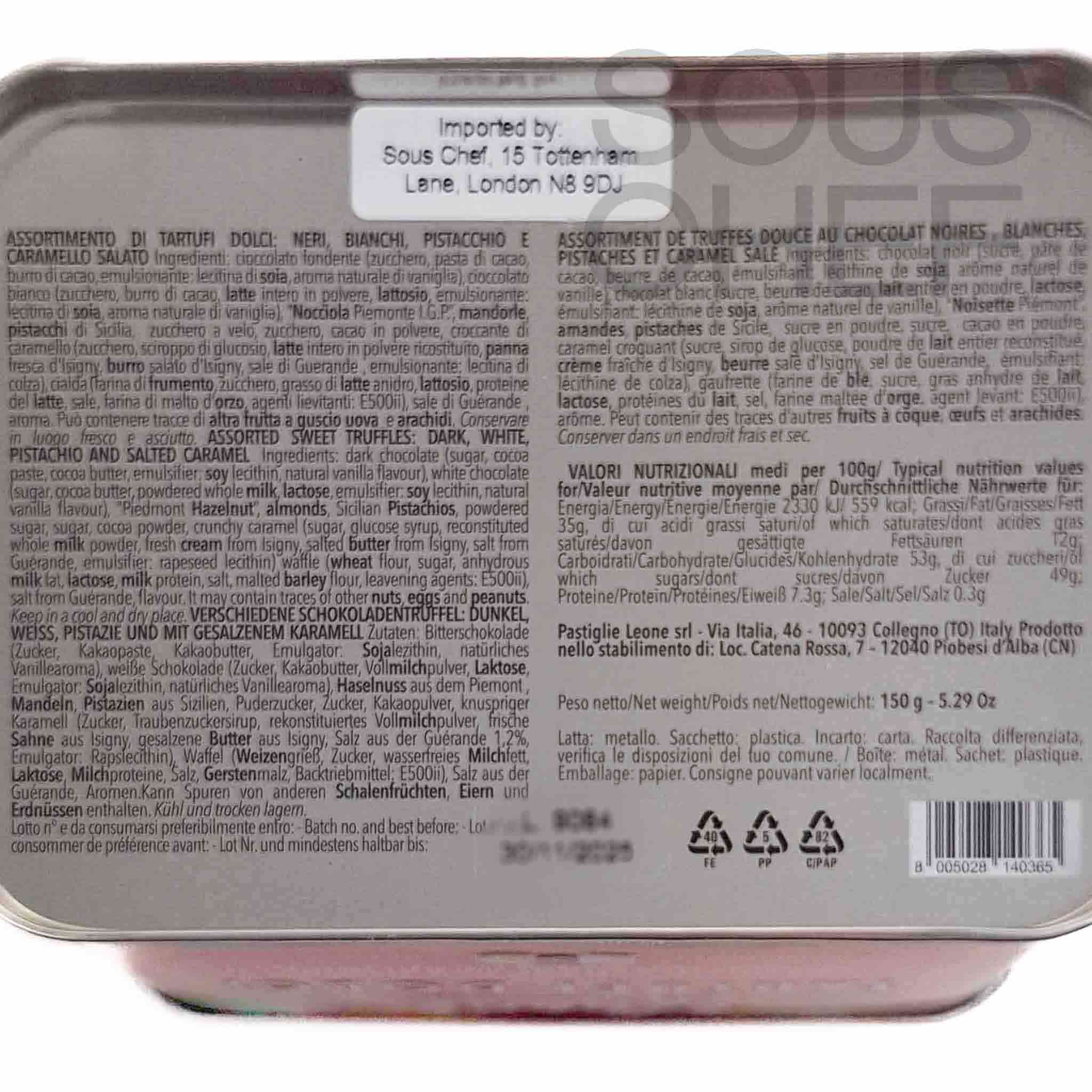 Leone Truffle Selection in Gift Tin, 150g - Image 2