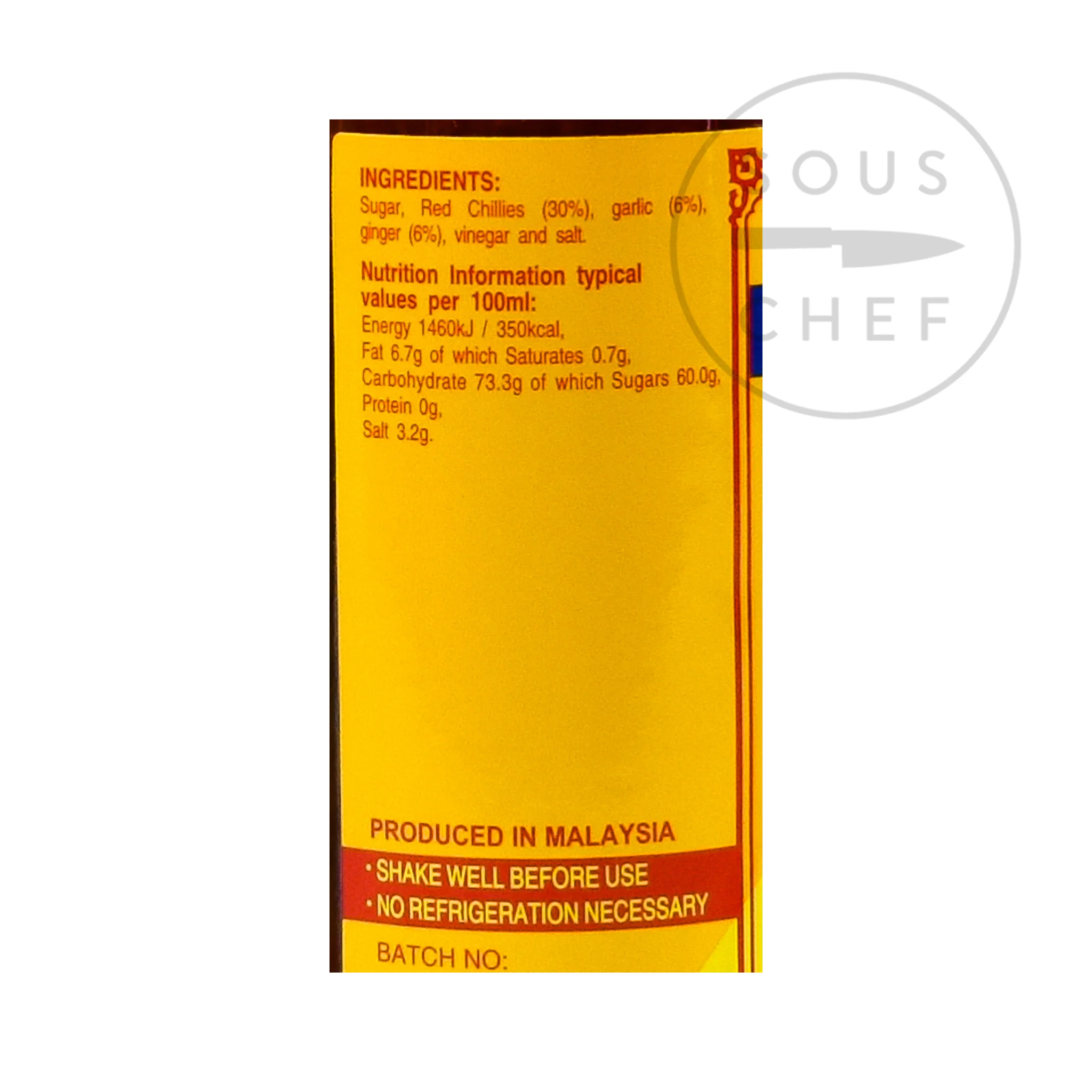 Lingham's Ginger Garlic Chilli Sauce, 358g - Image 3