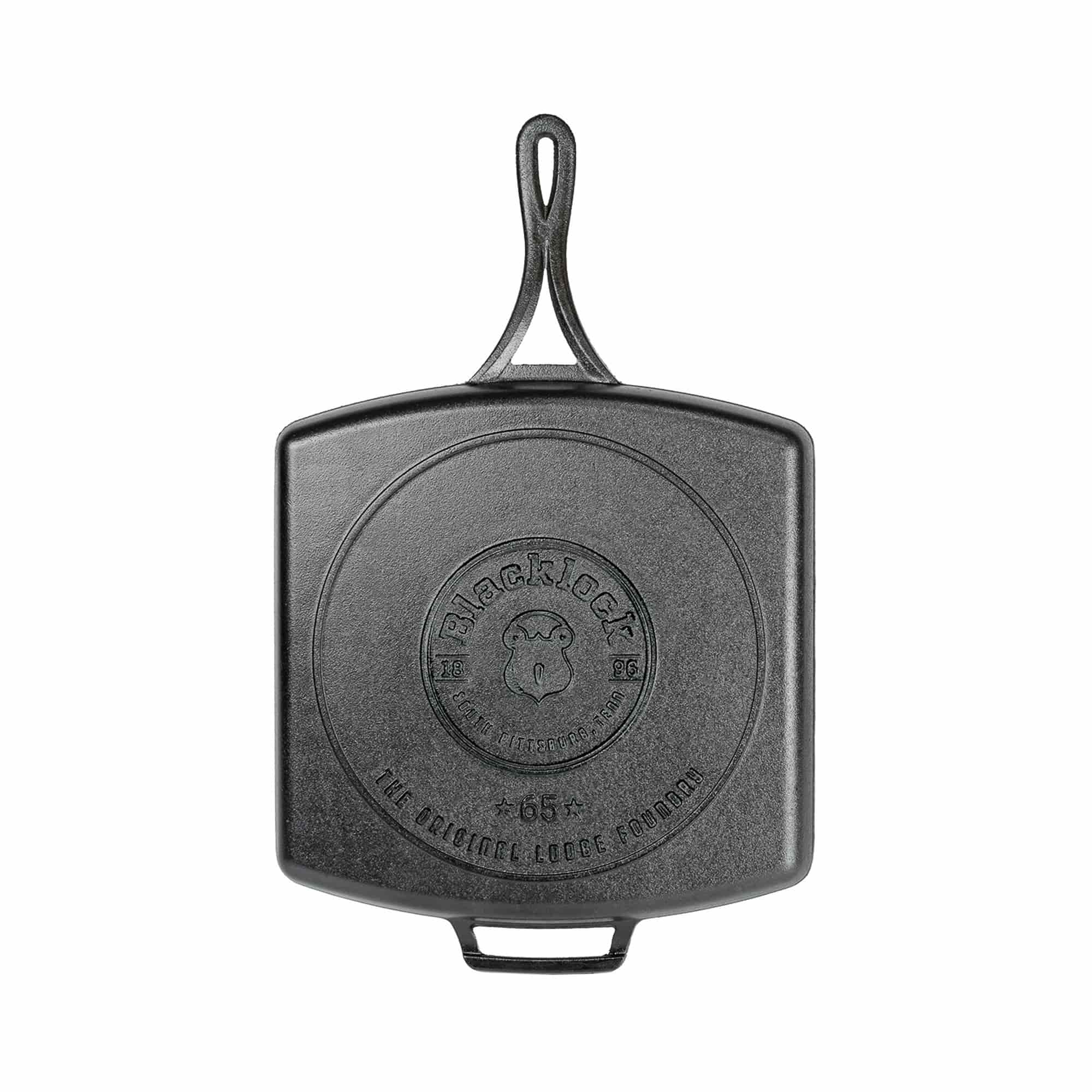 Lodge Blacklock Cast Iron Grill Pan Square, 30.5cm - Image 3