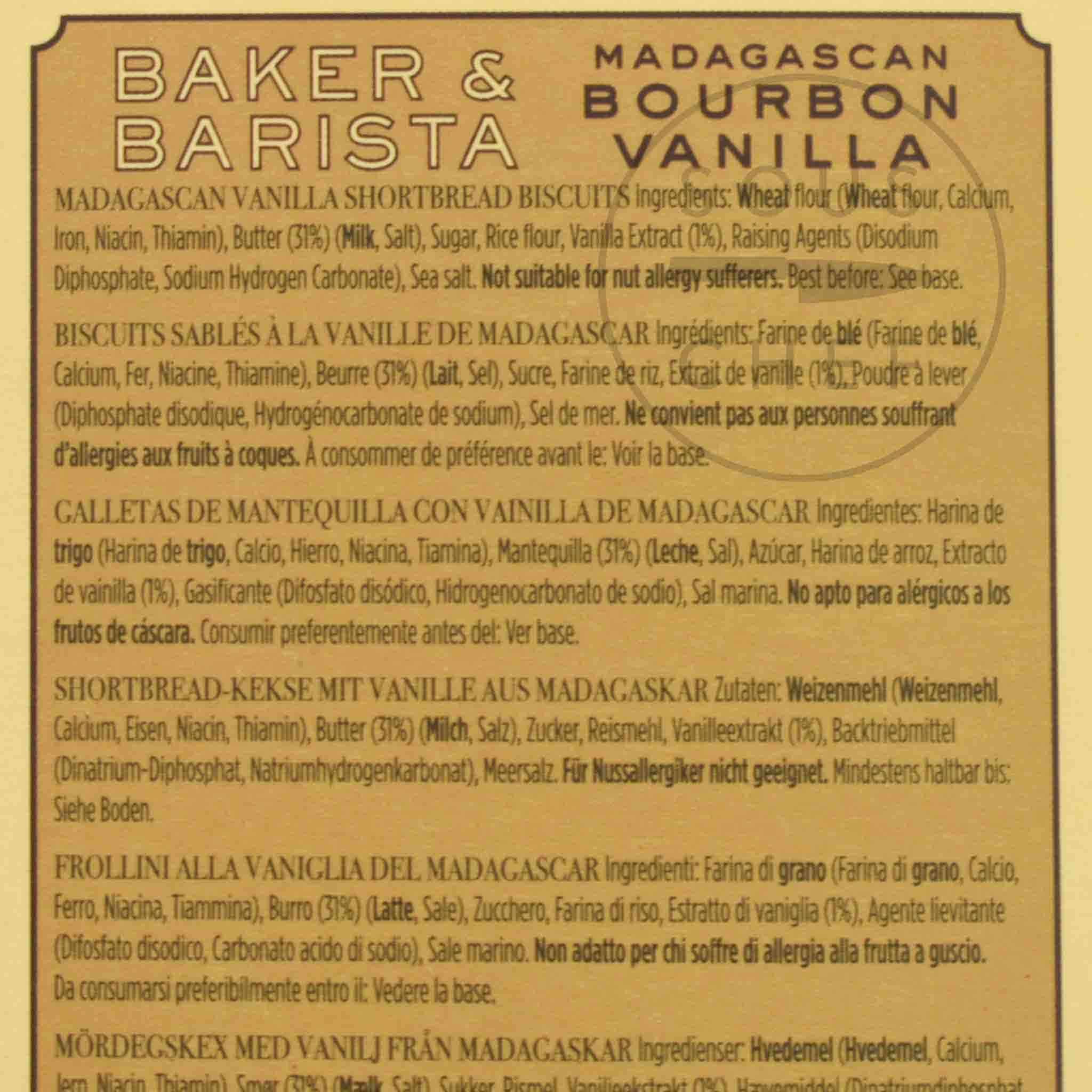 Madagascan Bourbon Vanilla Biscuits, 120g - Image 2