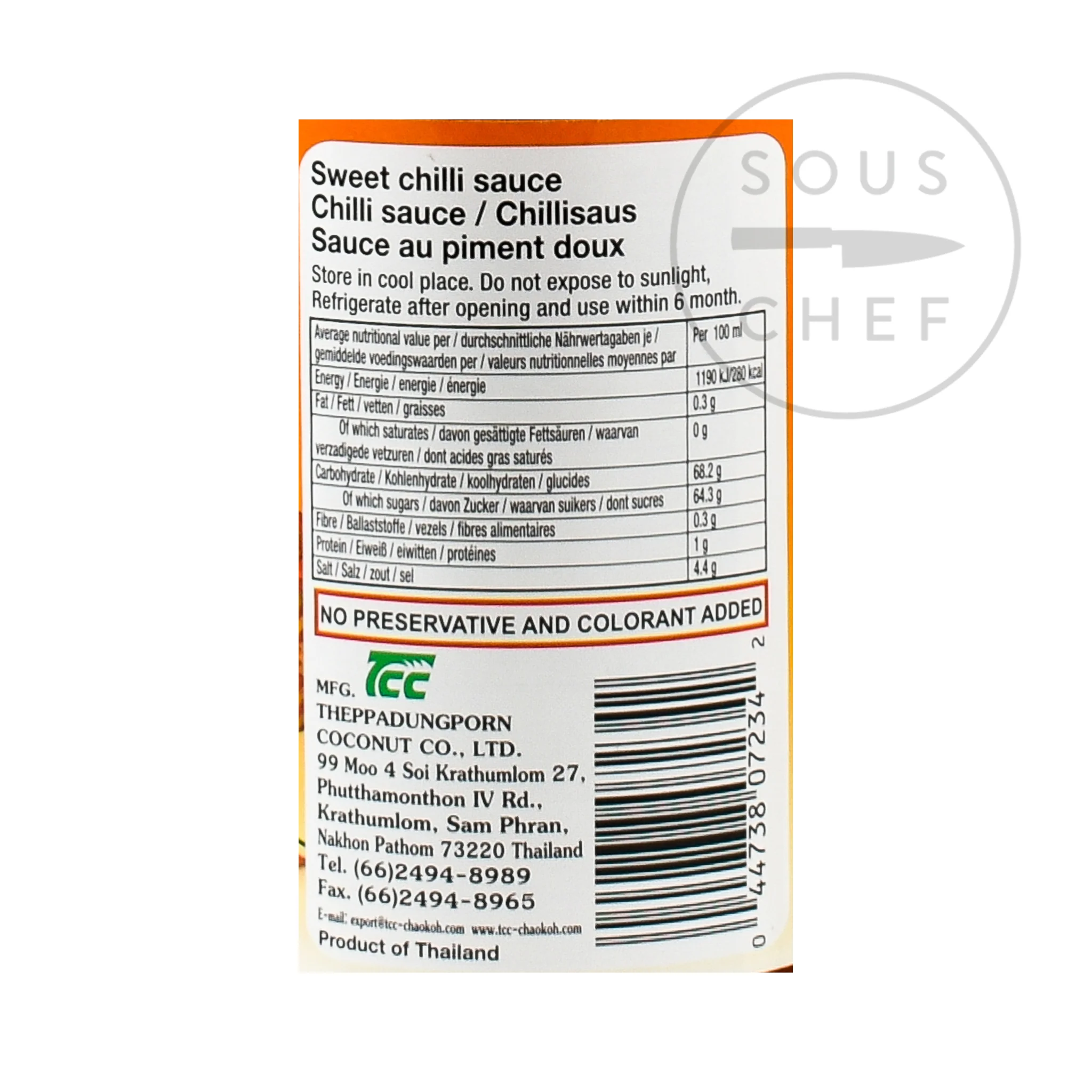 Mae Ploy Sweet Chilli Sauce, 730ml - Image 2