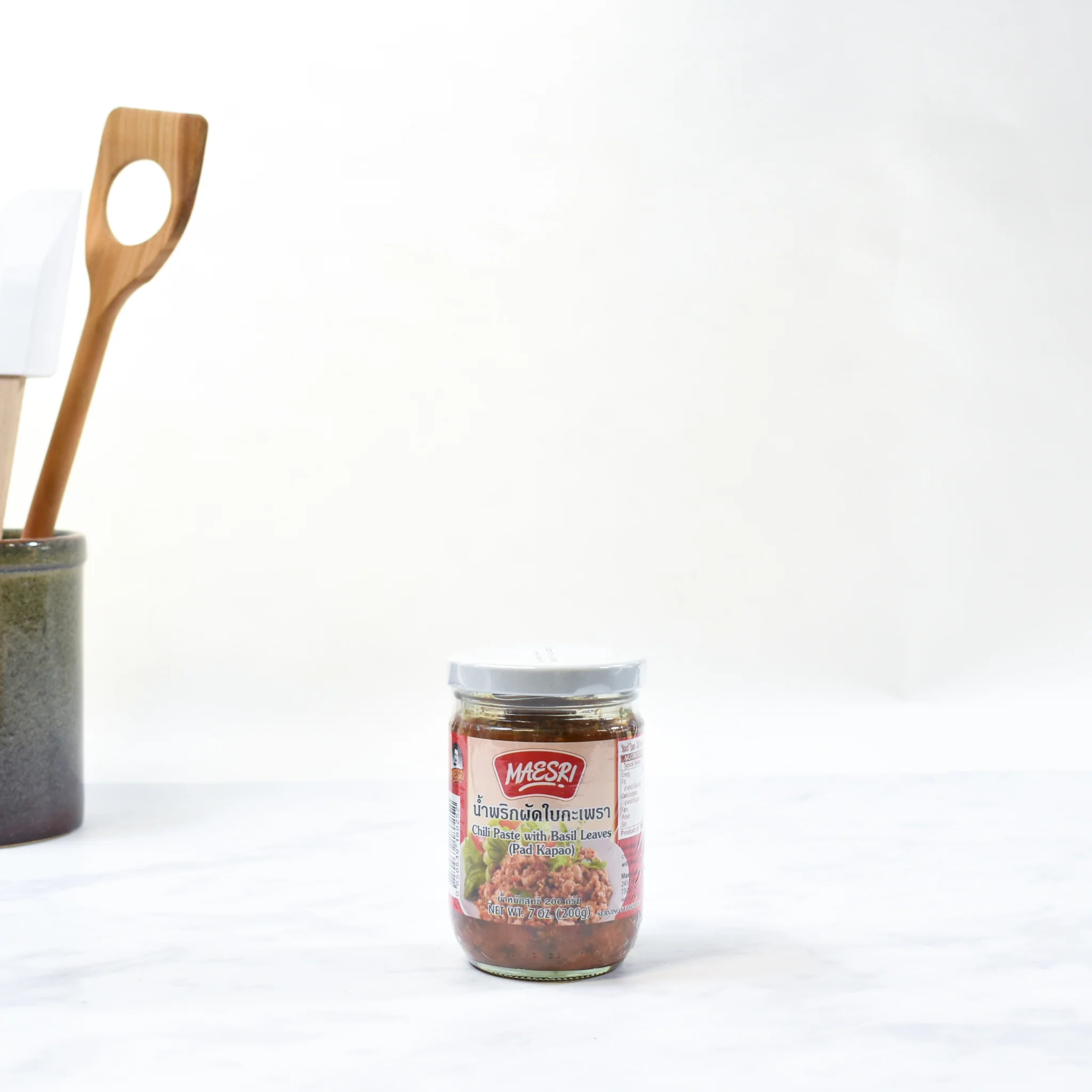Maesri Chilli Paste With Holy Basil, 200g - Image 2